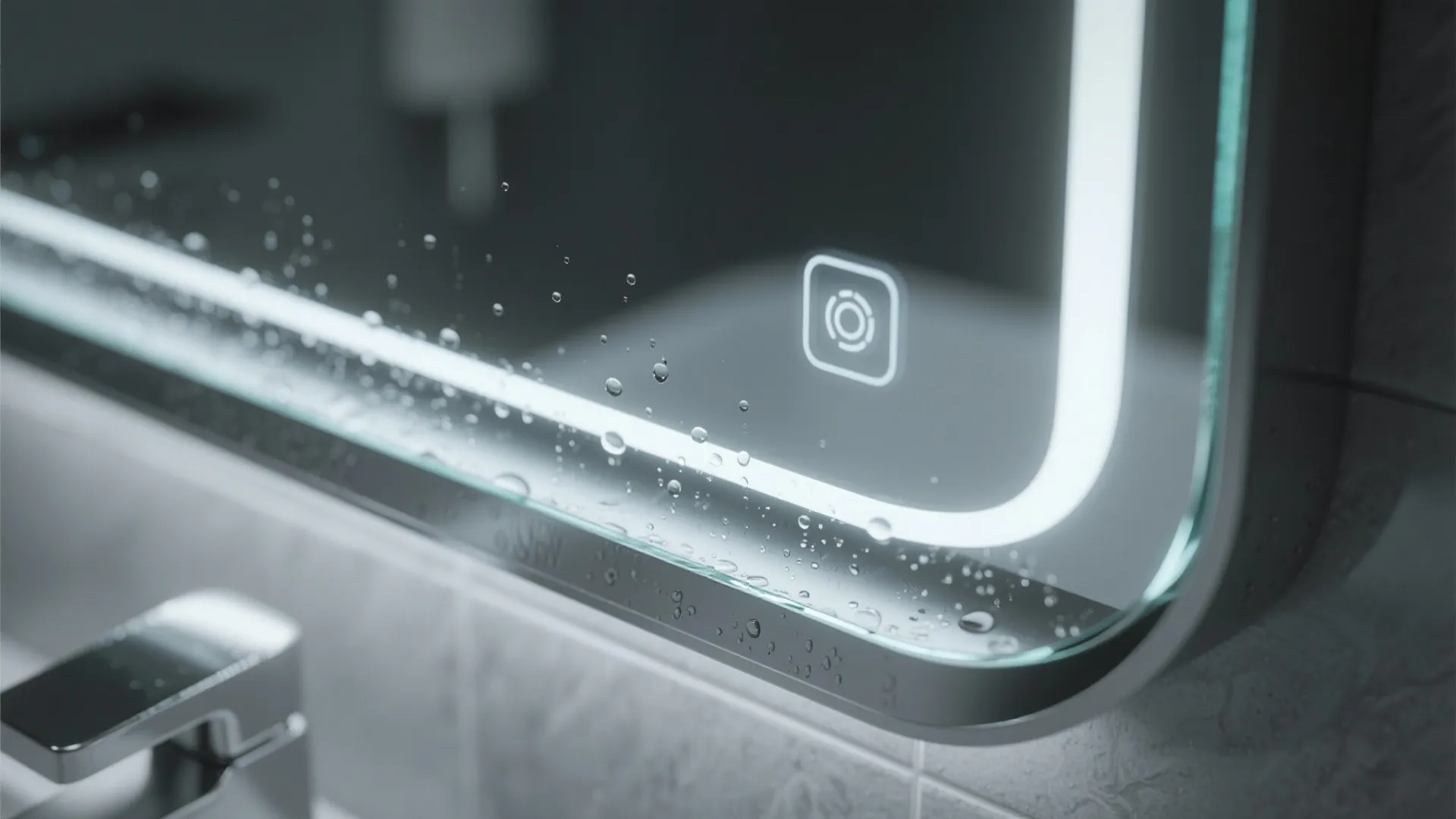 Inspiration 4: Minimalist LED Frame with On-Glass Touch