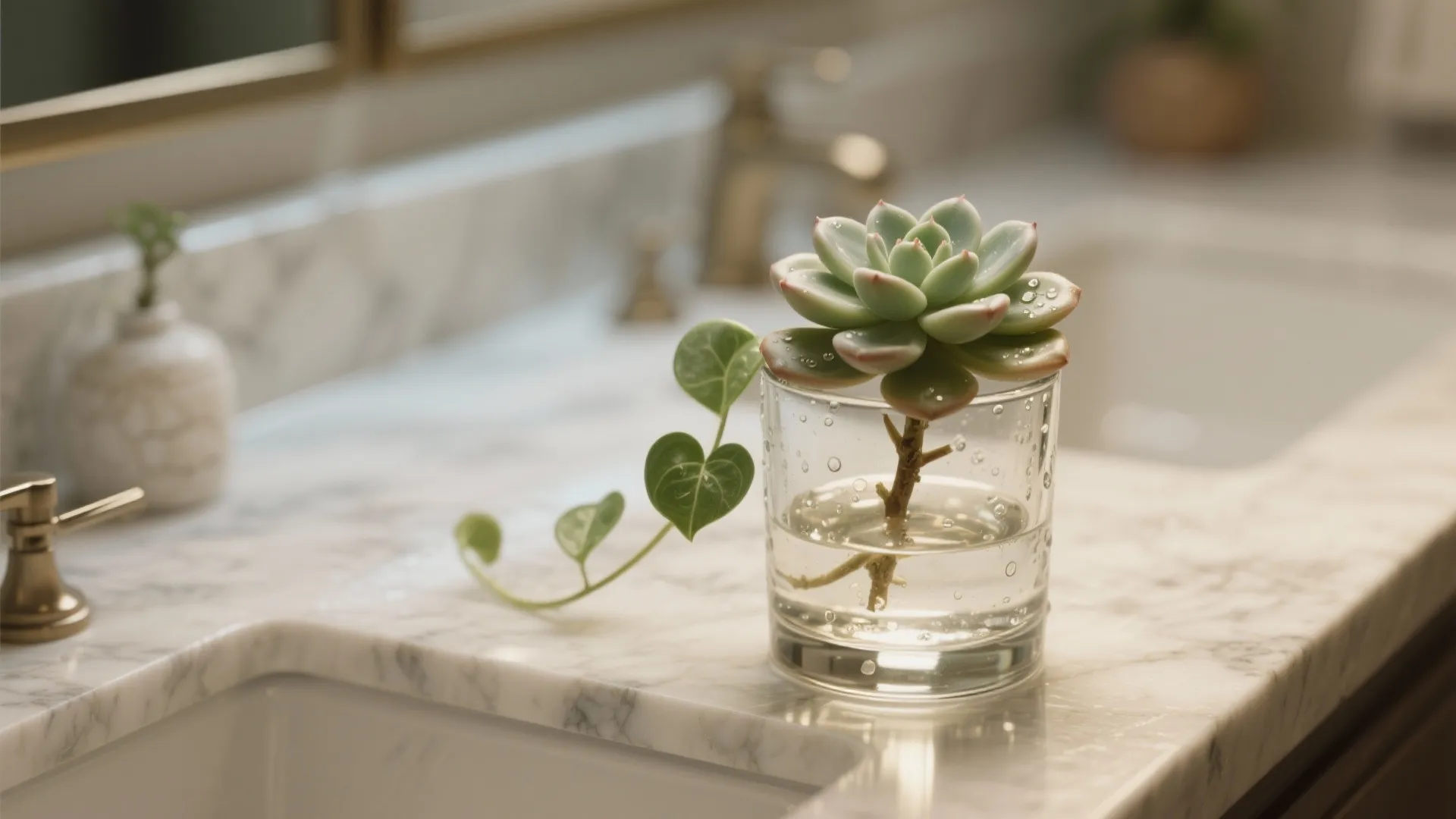 2. A Touch of Greenery