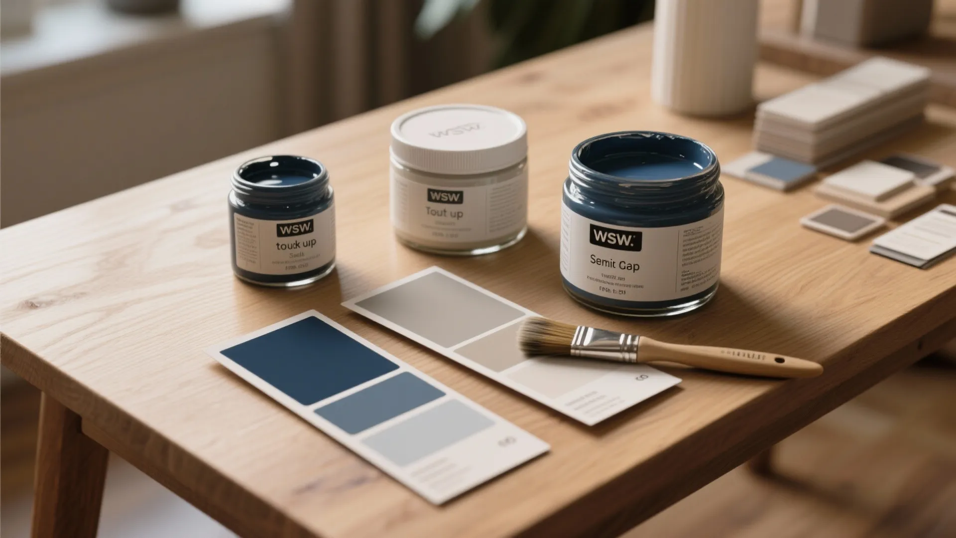 1. Start with the right paint and a touch-up pot