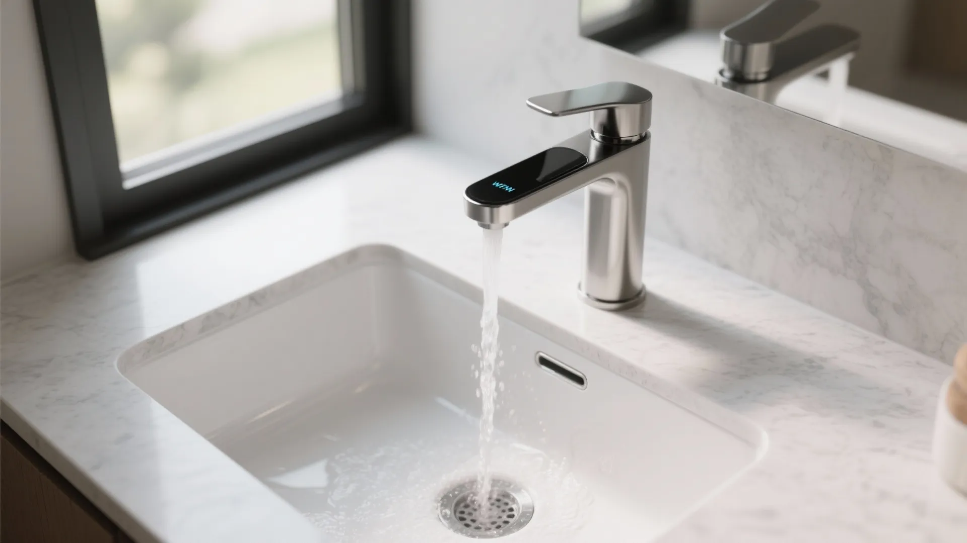 5) Touchless Faucet, Filtration, and Easy-Clean Surfaces