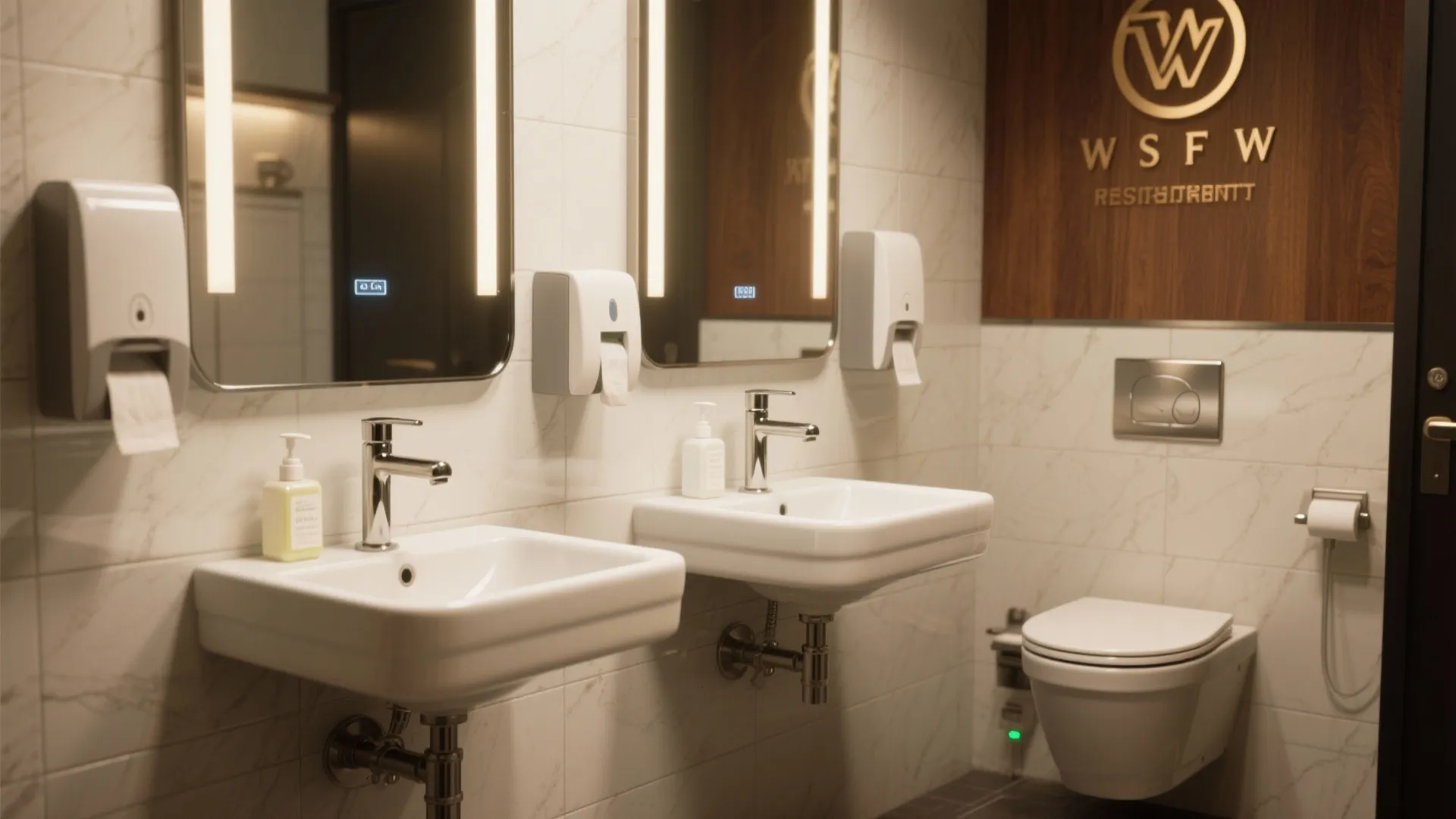 Touchless fixtures and sensor-driven hygiene