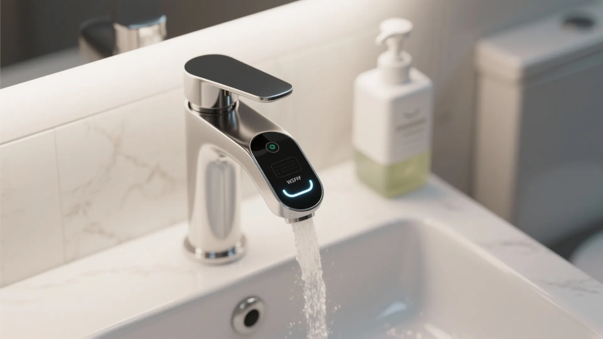 5. Sensor or Touch Faucets for Hygiene and Water Savings