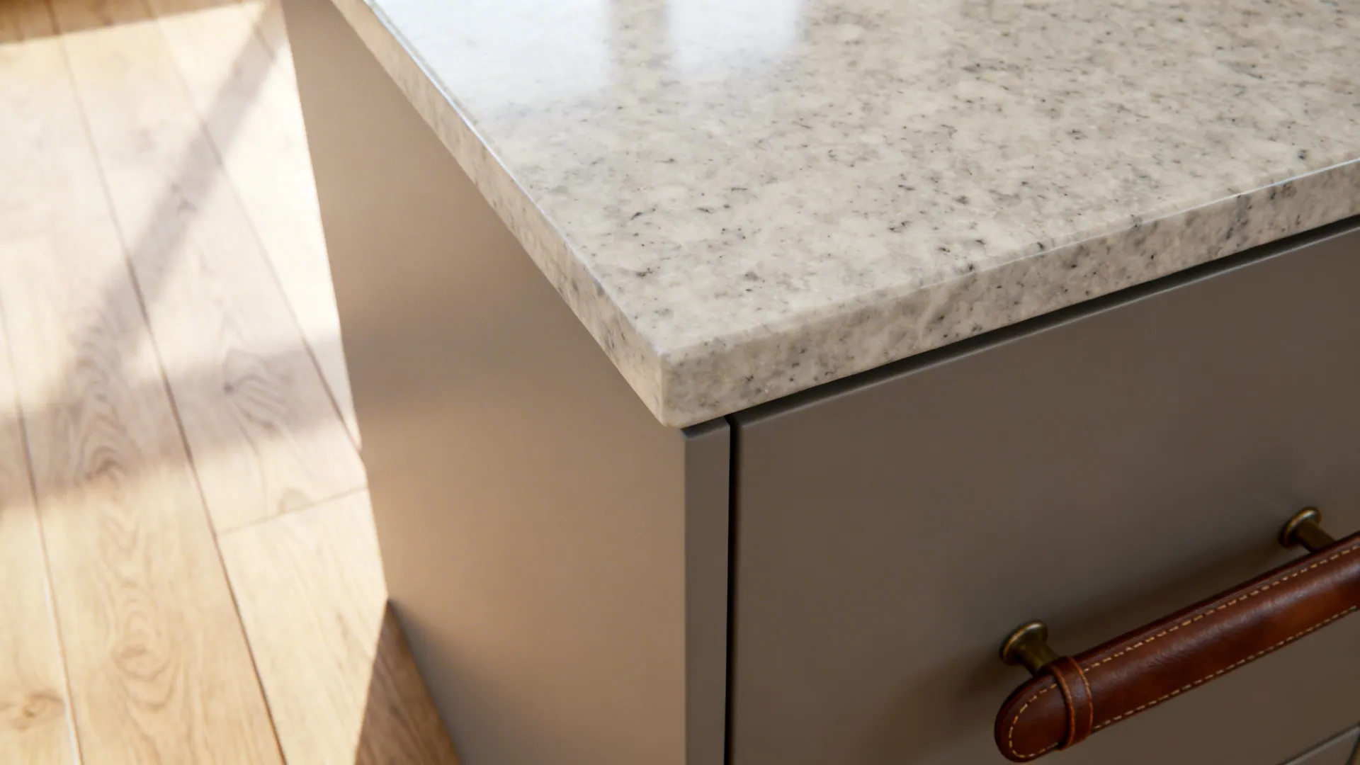 Material rhythm: unify floors, differentiate touch points