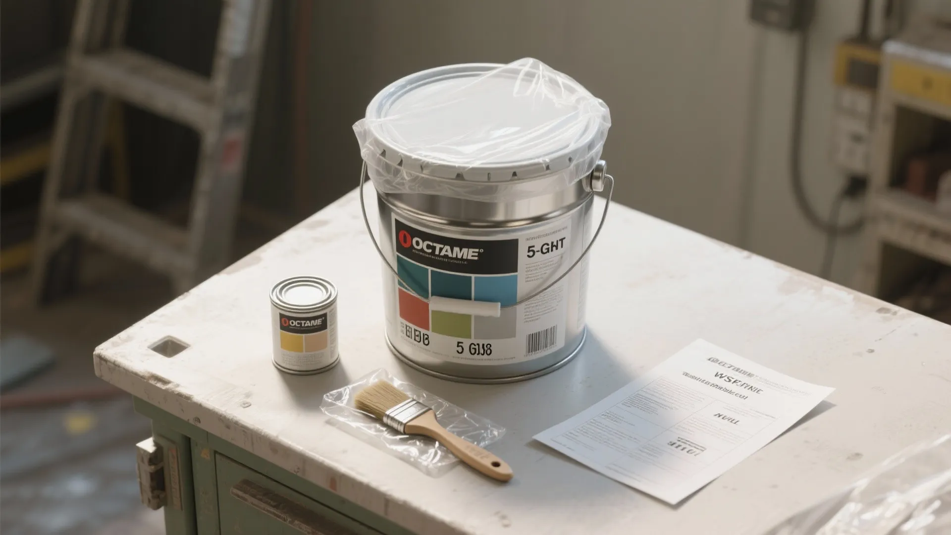 5. Reserve a portion for moisture-prone areas and touch-ups