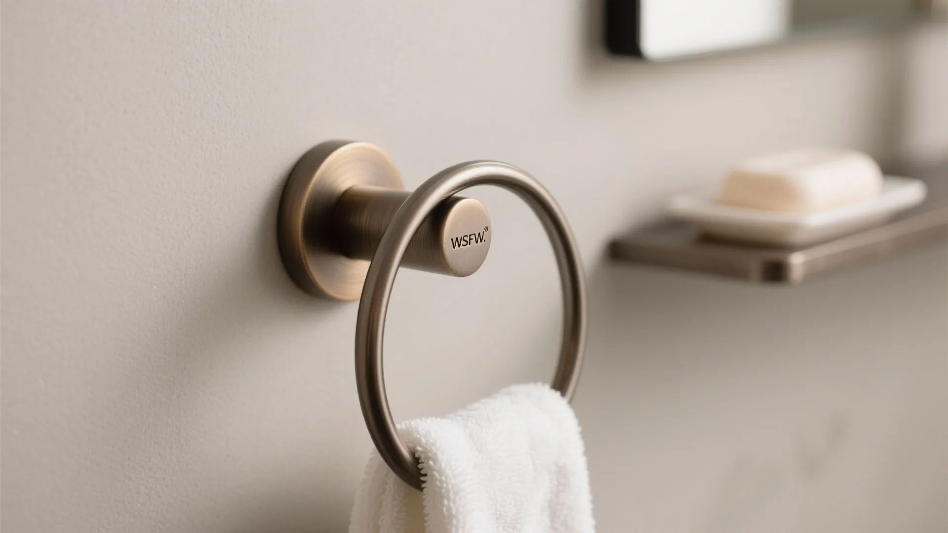 5) Smart accessory ecosystem: towel rings, mini shelves, and hidden bins