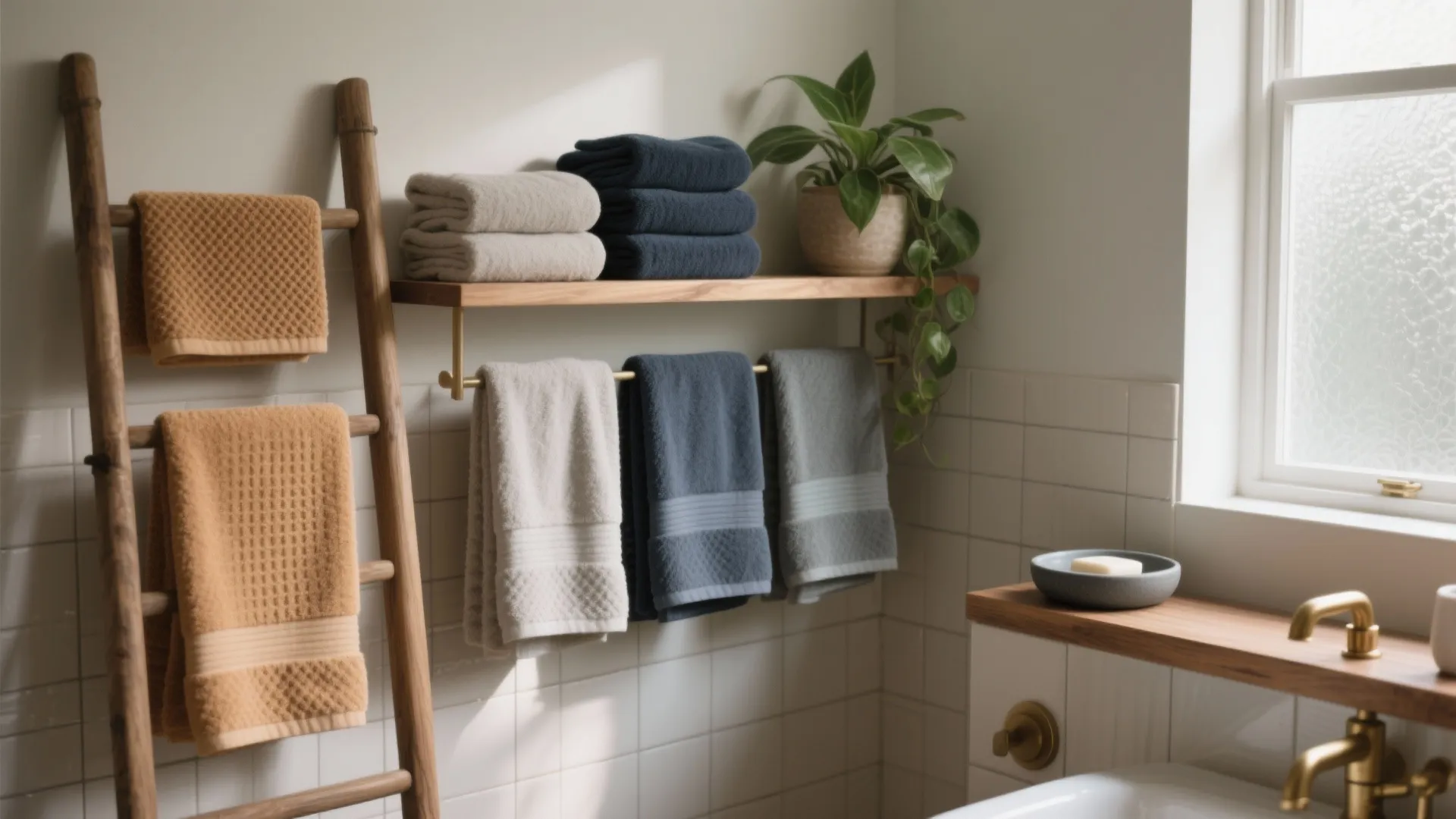 Decorative Bathroom Towel Sets: 5 Stylish Ideas: Creative, practical ways to style decorative bathroom towel sets in any small space