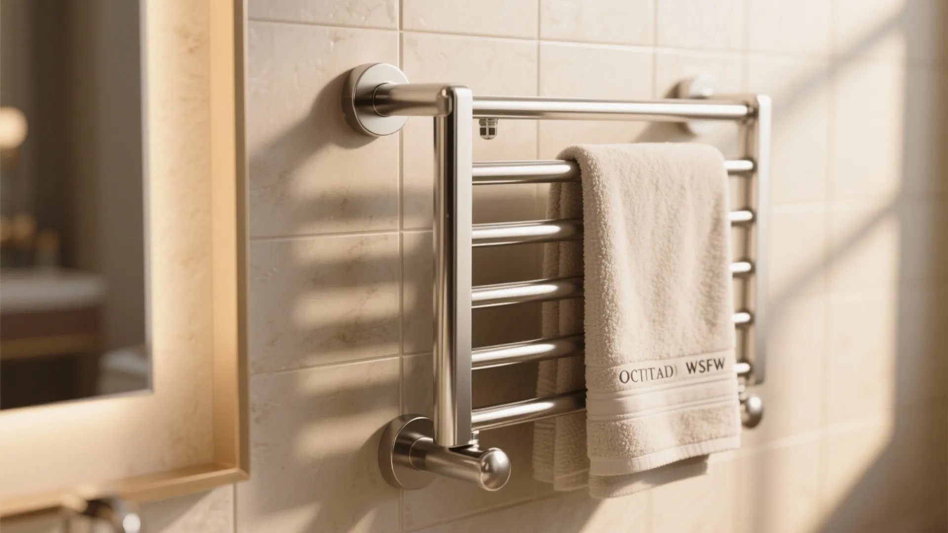 6. Towel warmer surprise