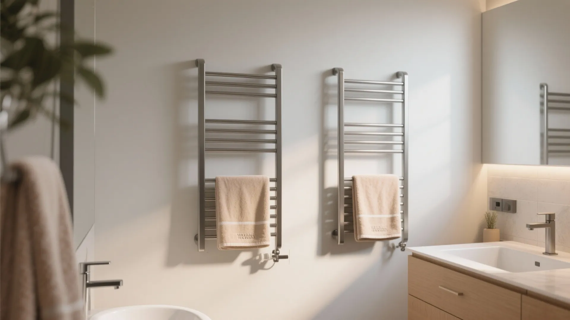 10. Individual Towel Warmers