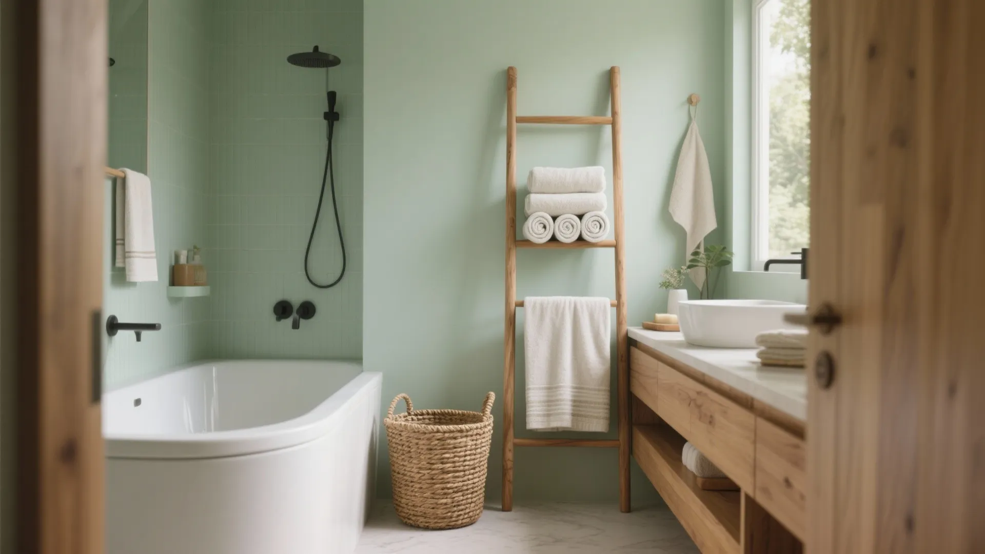 Decorative Towels for Guest Bathroom — 5 Ideas: Five simple, stylish ways I style decorative towels to make a tiny guest bathroom feel thoughtful and luxe