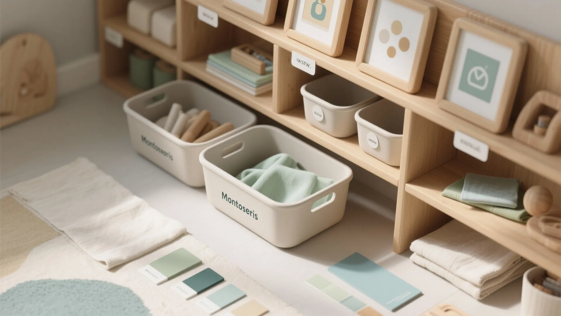 Montessori-Friendly Toy Rotation and Low Shelves