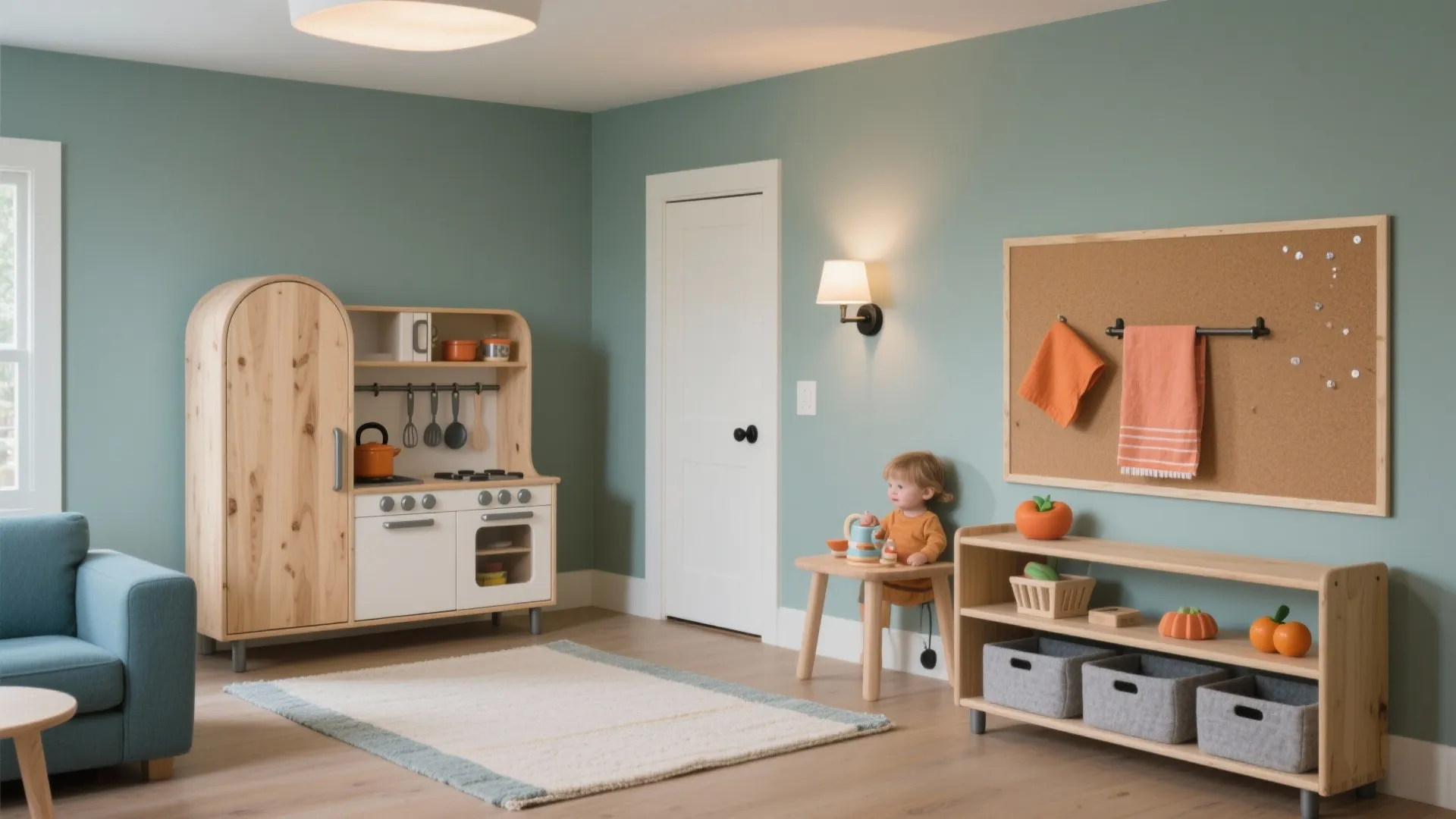 Wooden Toy Kitchen: My Small Space Playroom Solution: 1 Minute to See How Wooden Toy Kitchens Transform Kids’ Corners Fast!