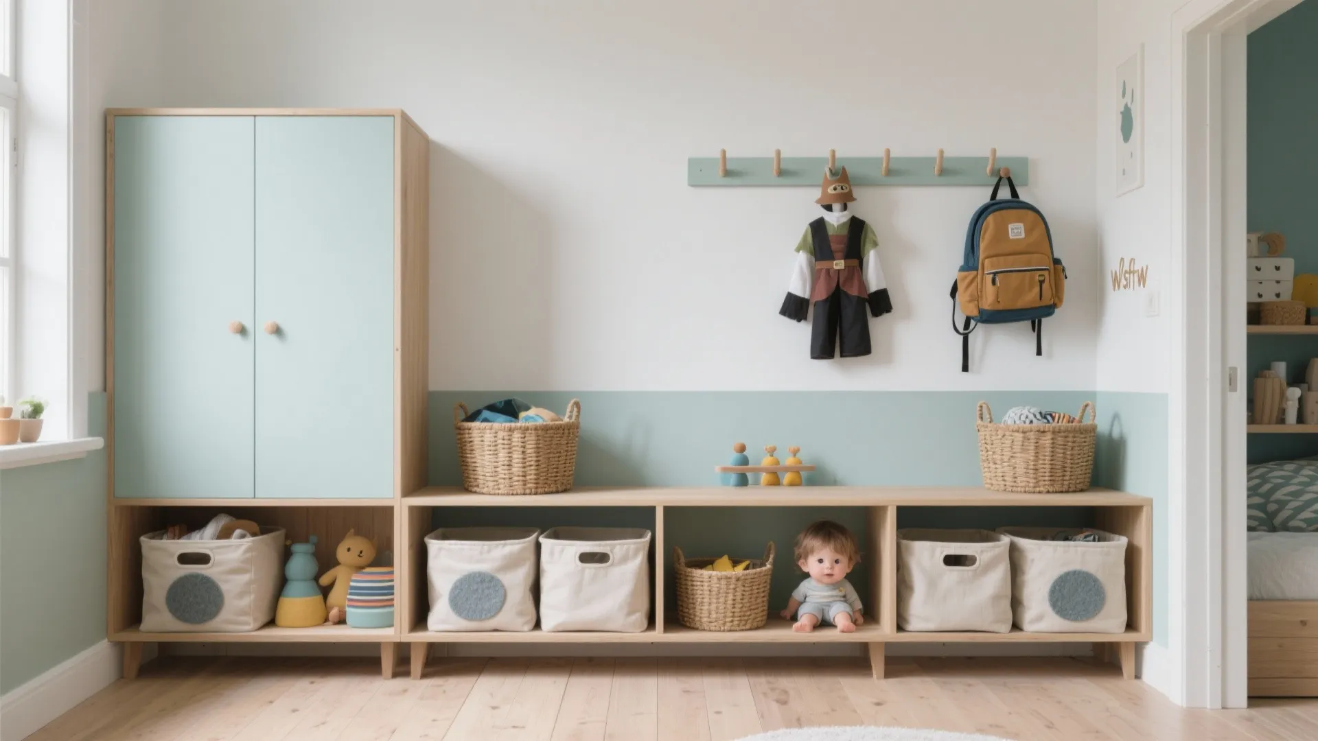 4) Storage That Teaches Independence (Toy Rotation Wins)