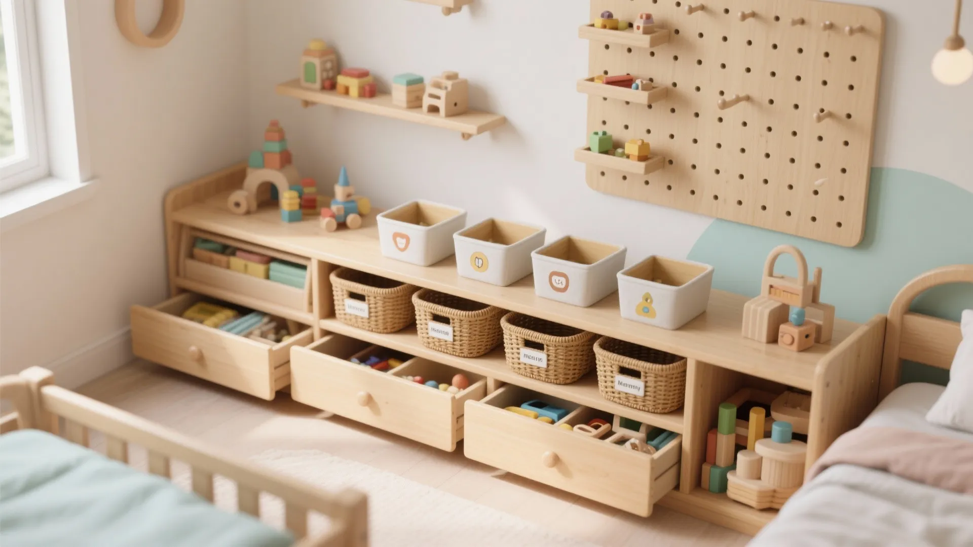 Smart Storage + Montessori-Inspired Toy Rotation