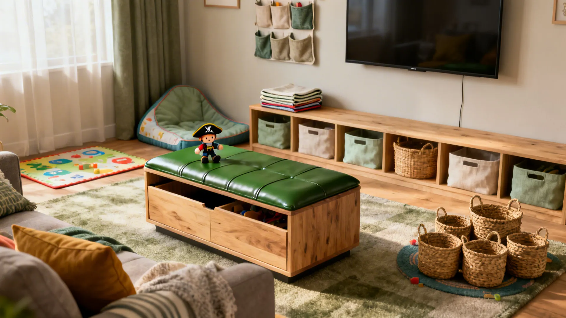 5 Smart Ways to Organize Toys in the Living Room