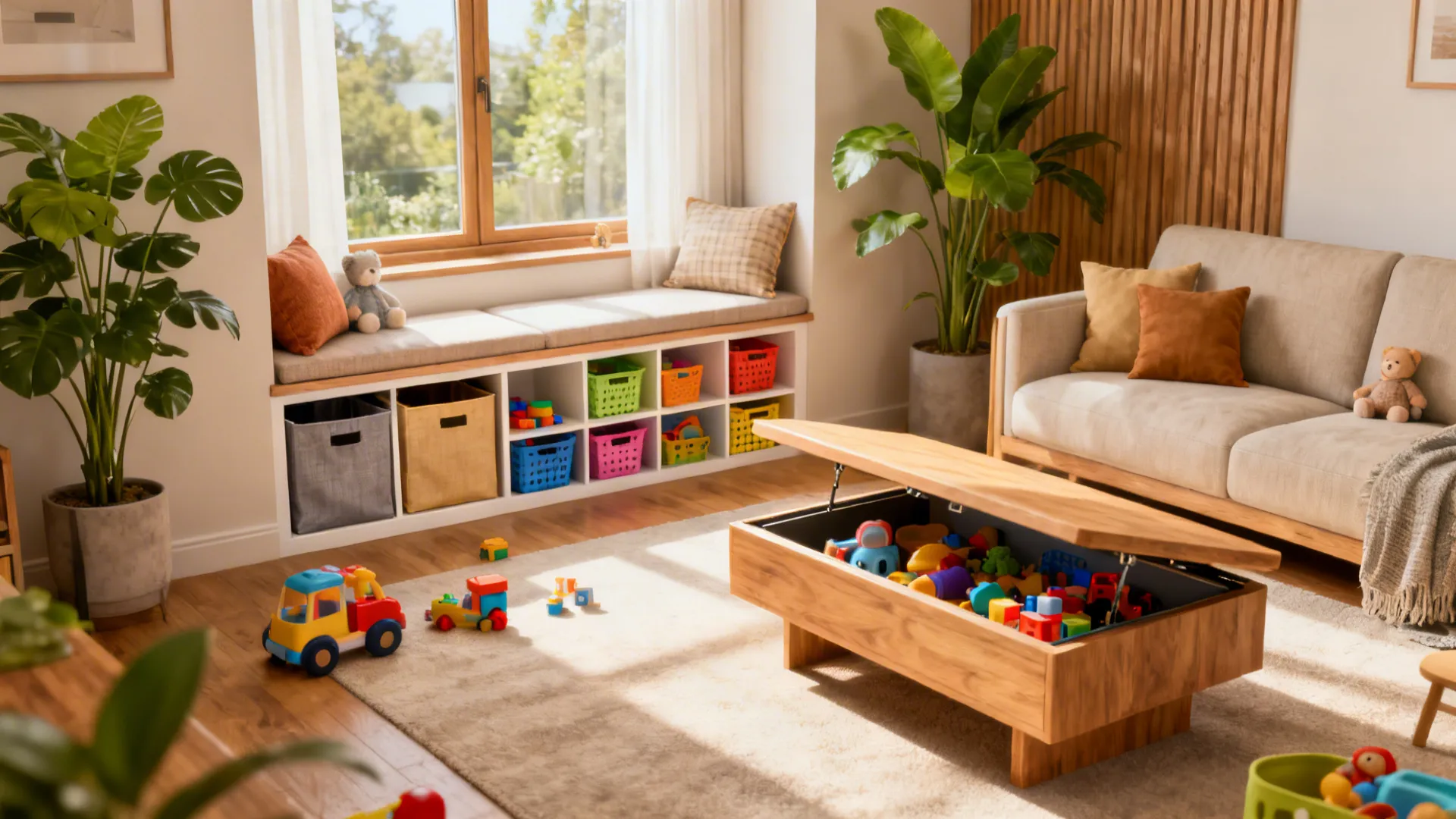 Toy Storage Ideas: 5 Living Room Solutions