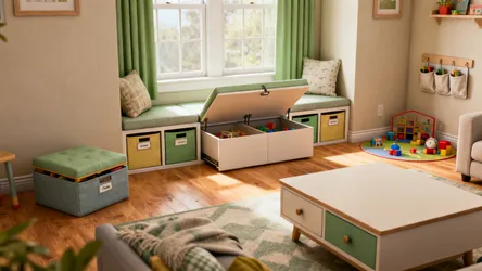 5 Clever Toy Storage Ideas for Living Rooms