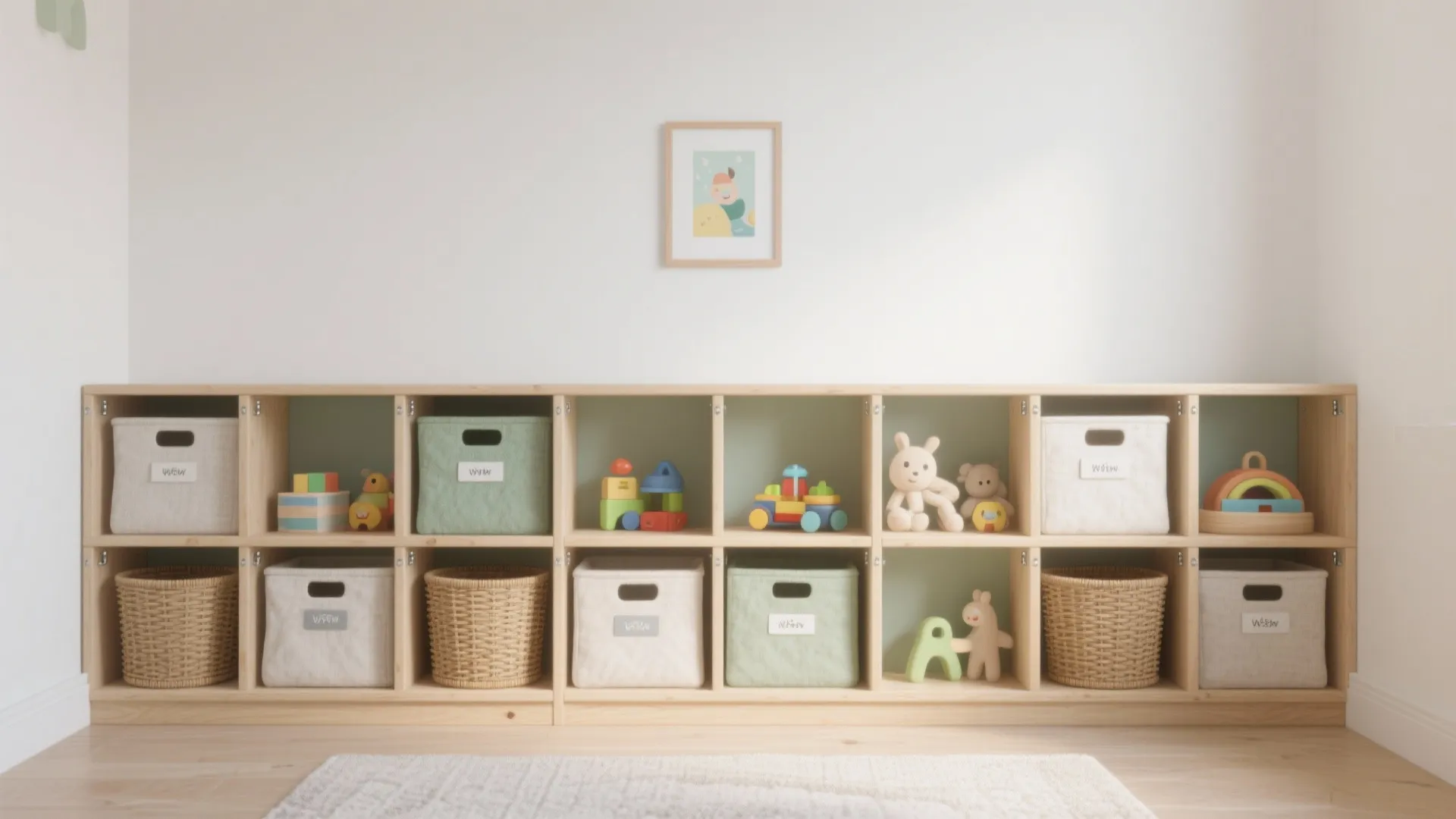 Minimalist Toy Storage That Grows with Them