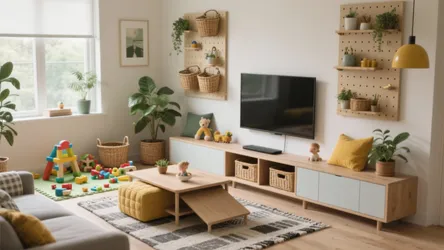 Small Living Room Toy Storage: 5 Smart Ideas