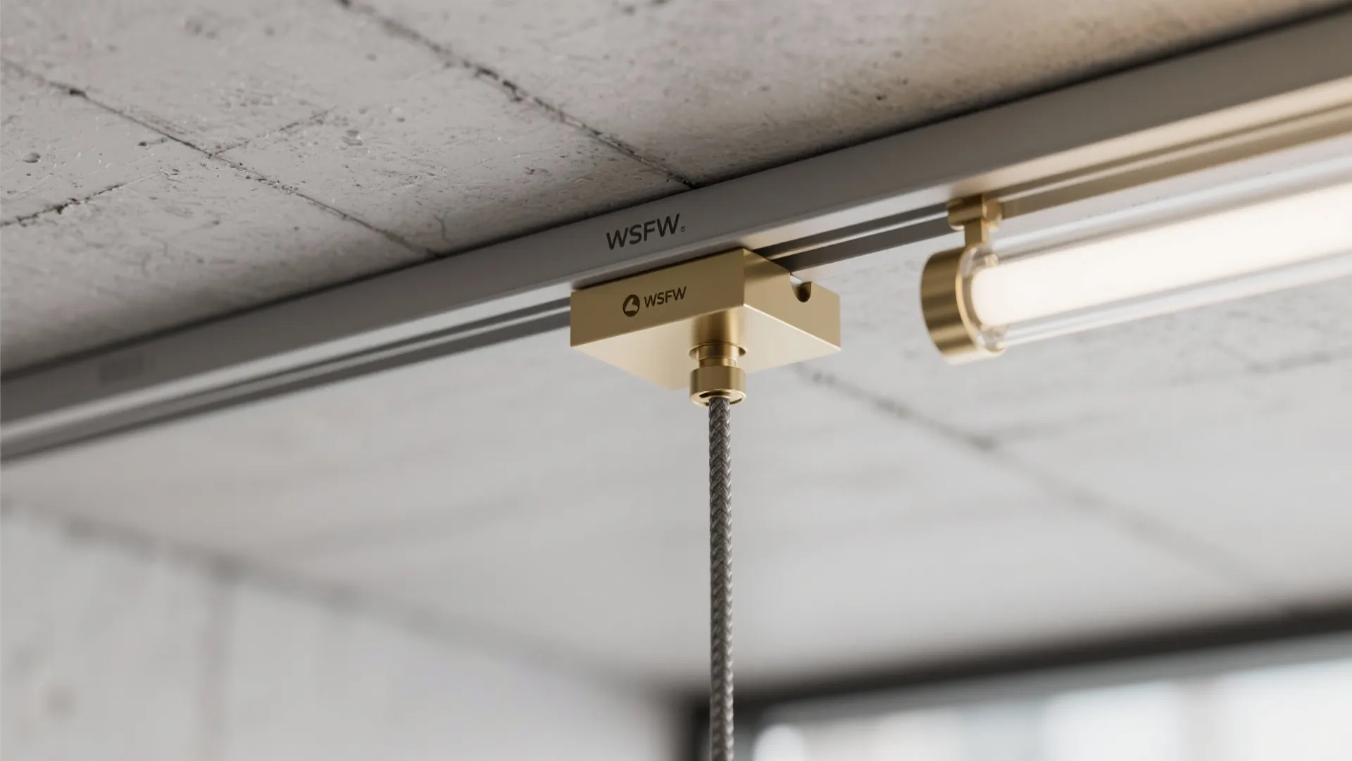 Statement pendants on a slim track