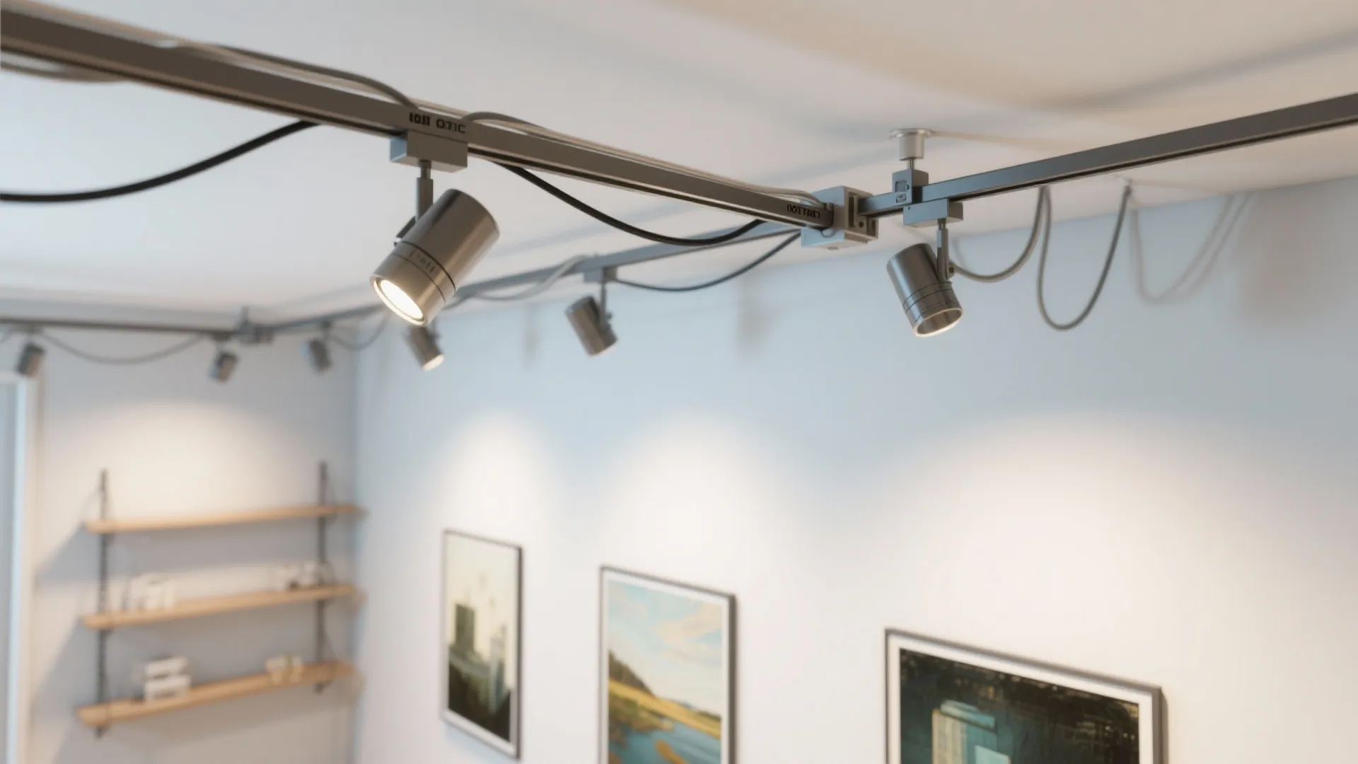 5. Modular track and adjustable spots