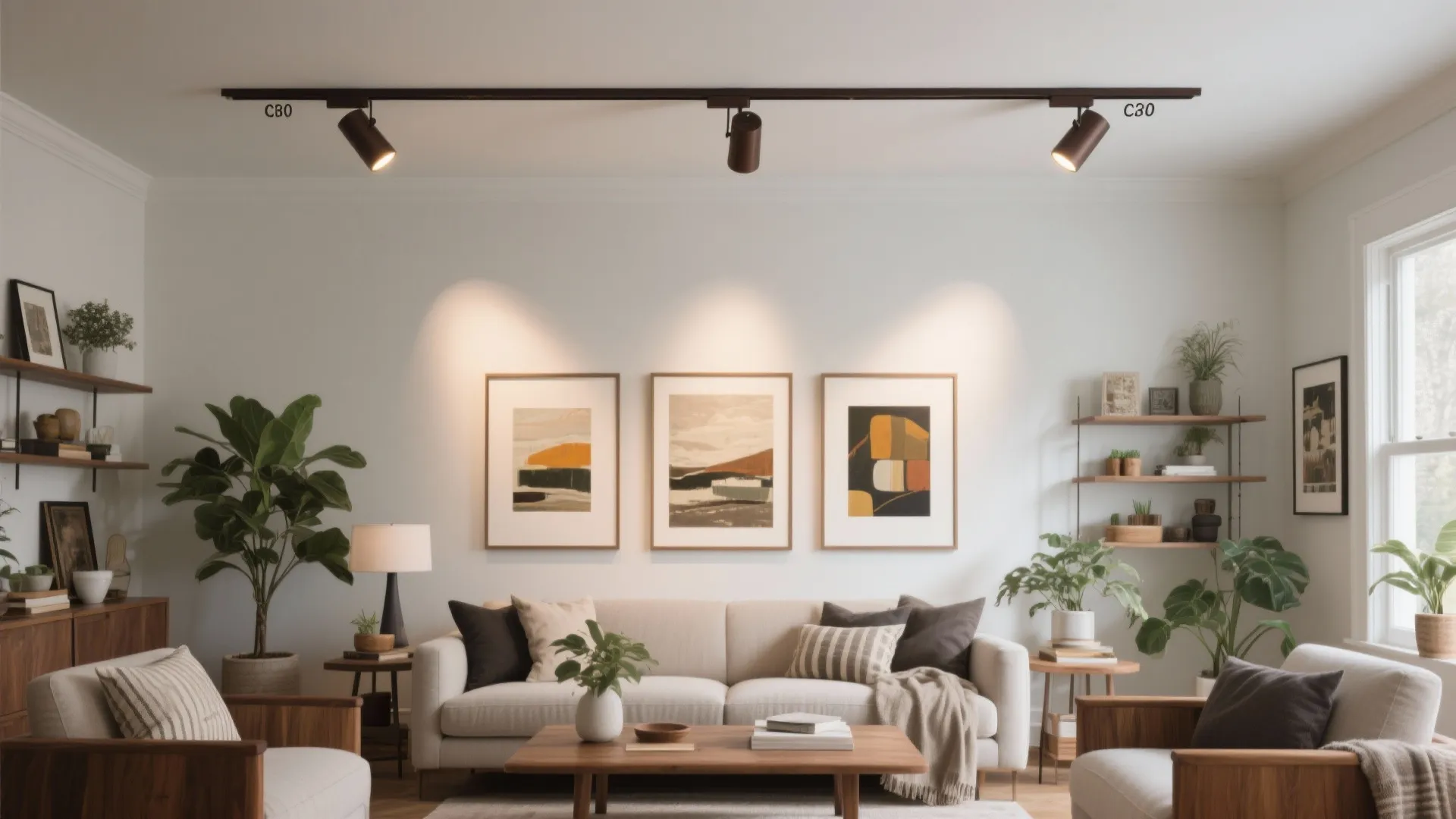 Adjustable Track or Monopoint Spots to Honor Your Art