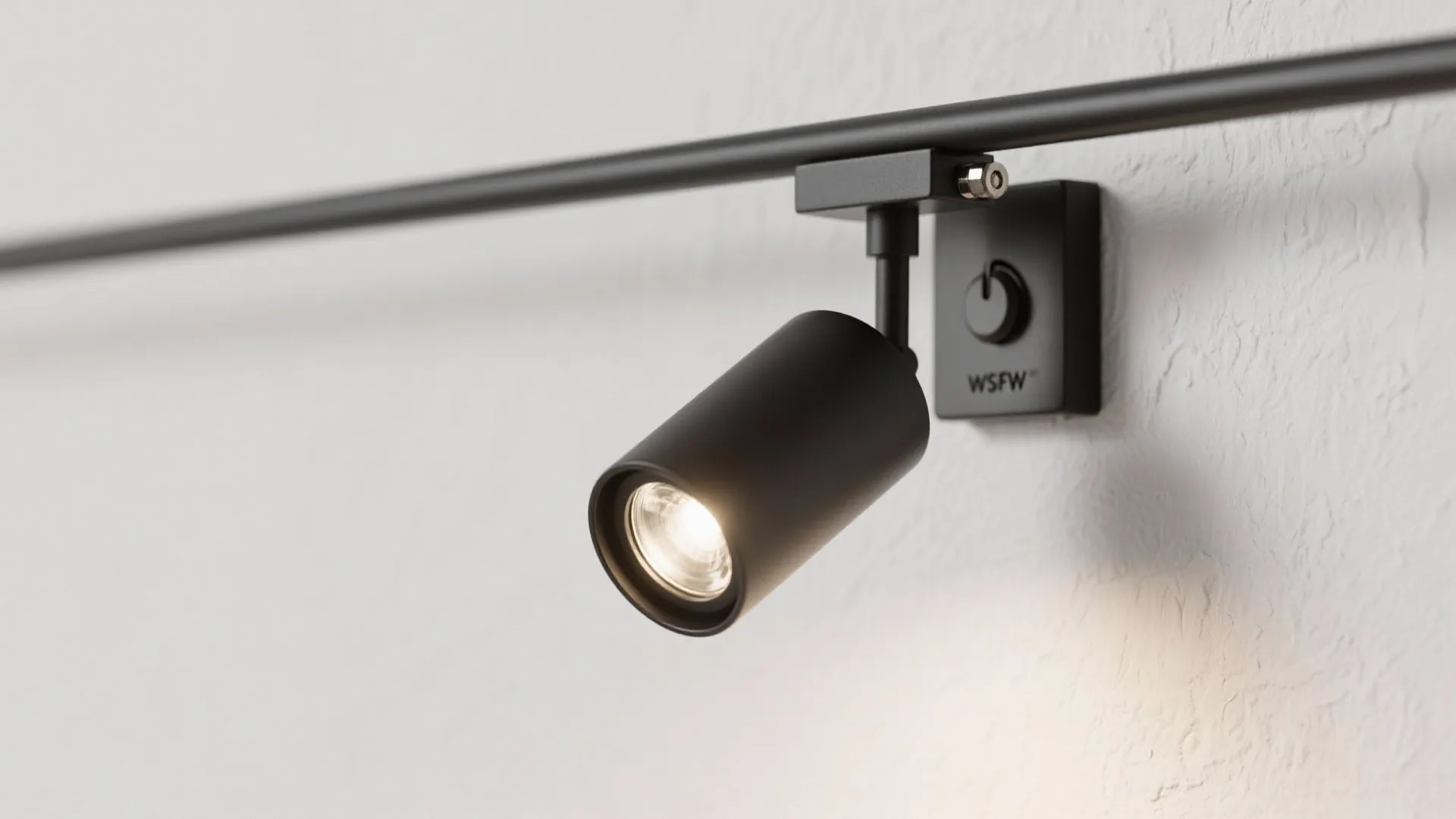 1) Minimal, wall-hugging runs for layered lighting