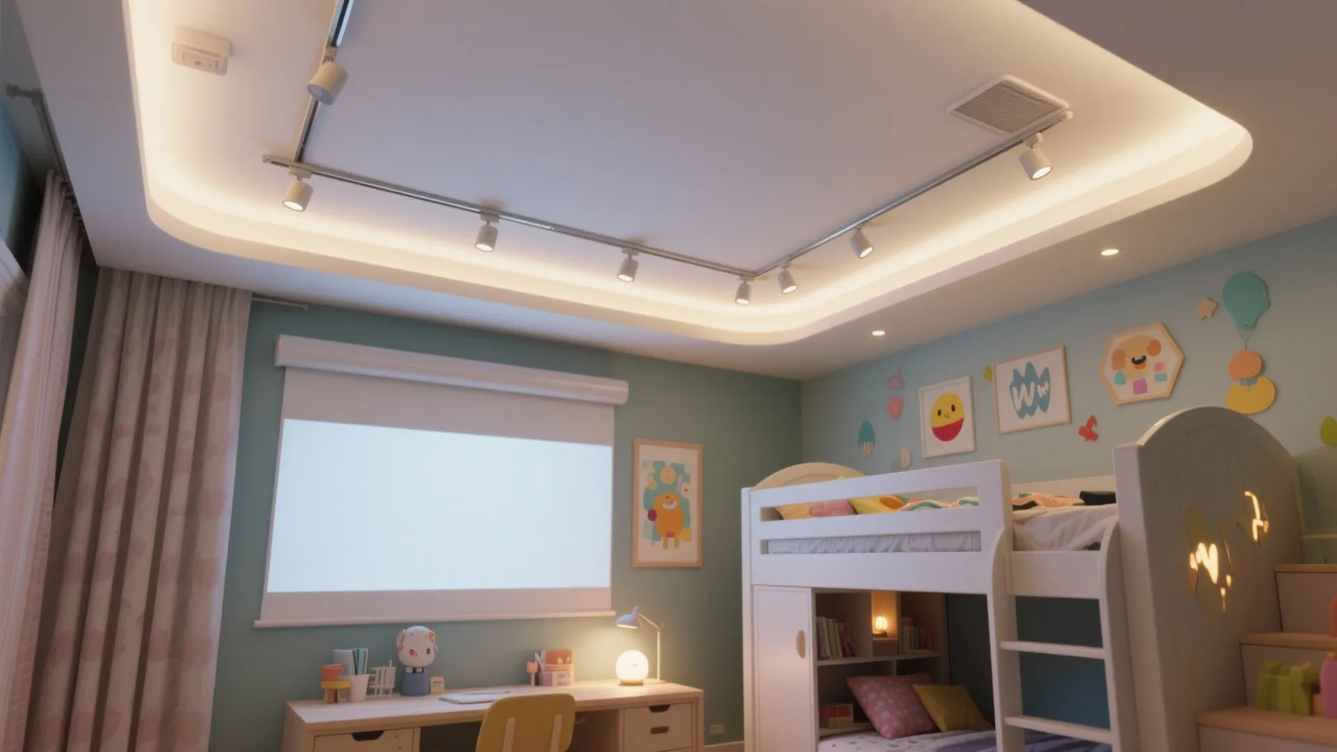 Idea 4: Hidden Tracks and Layered Lighting