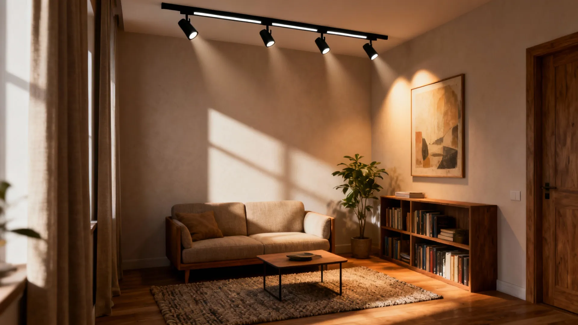 5 Living Room Track Lighting Ideas
