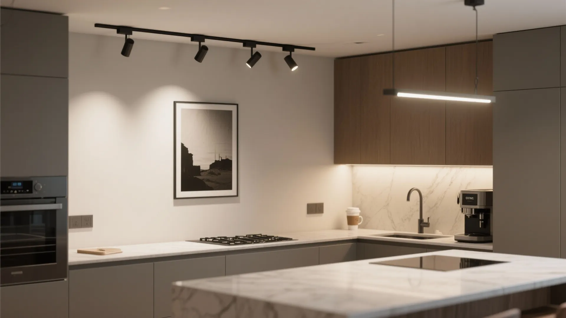 8. Flexible Track Lighting