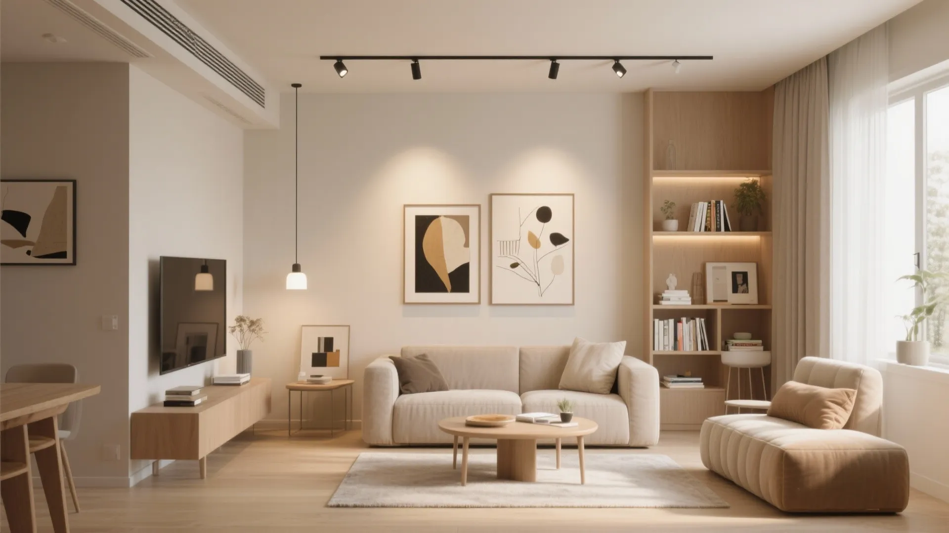 Track Lighting for Flexible Angles