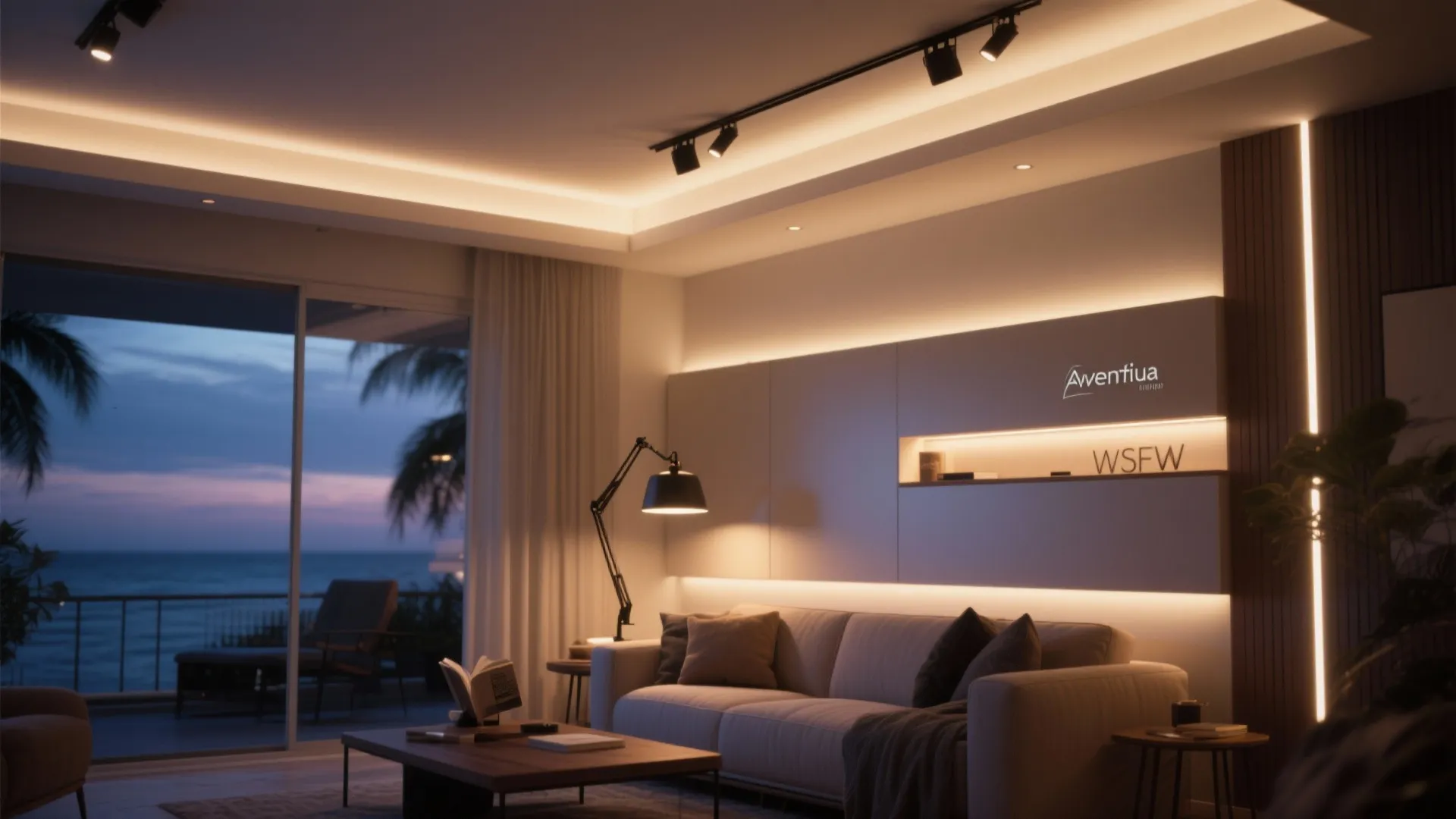 Layered Lighting on Tracks: Ambient, Task, and Accent