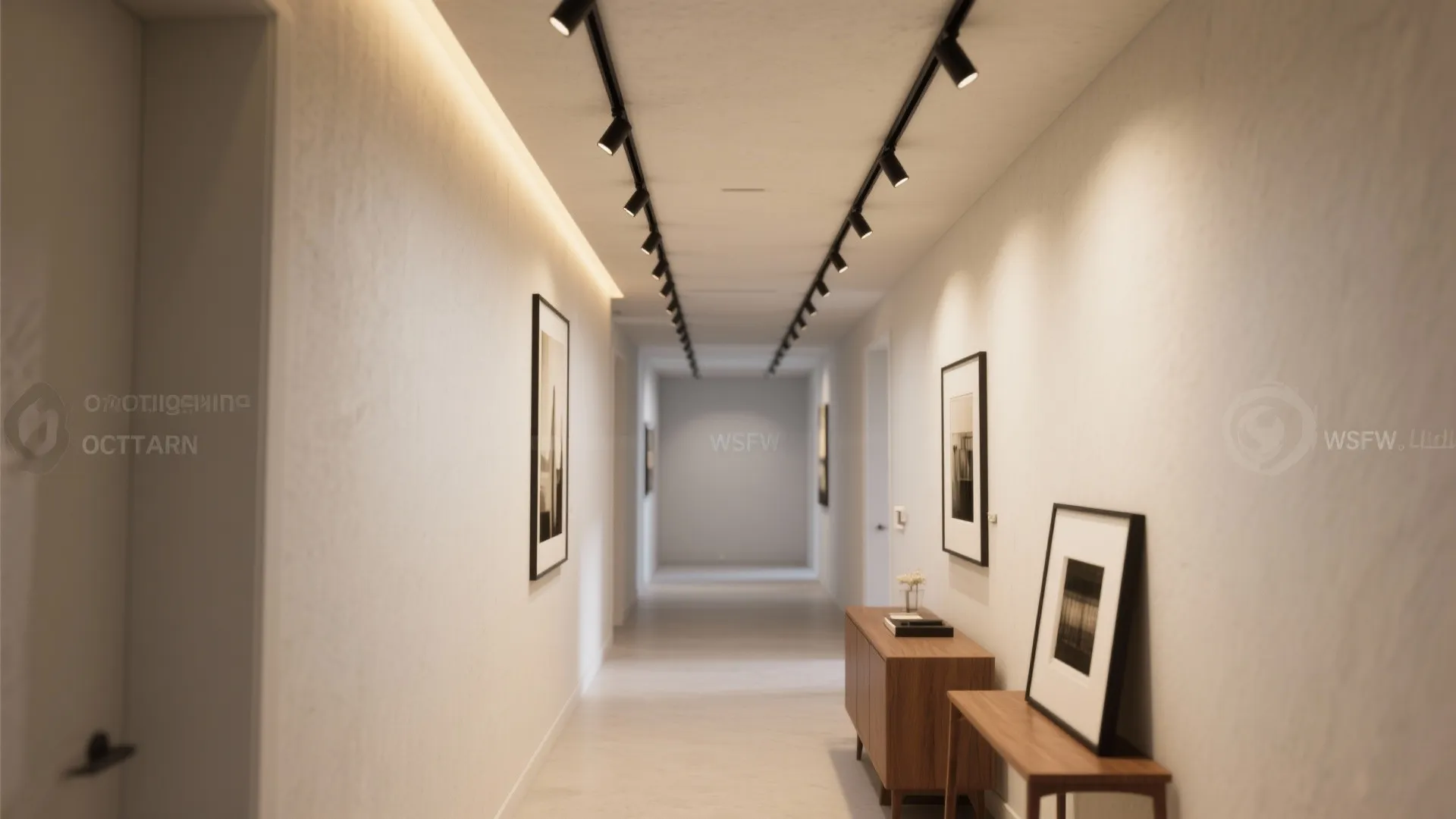 Track Systems and Micro-Spots for Flexible Layers