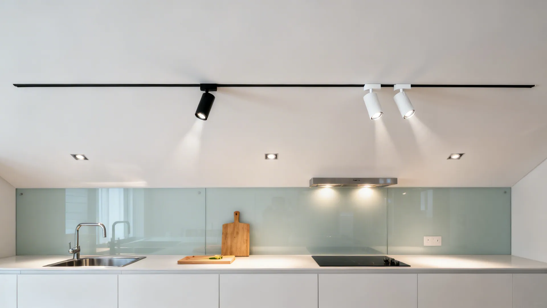 Track + recessed combo for flexible tasks