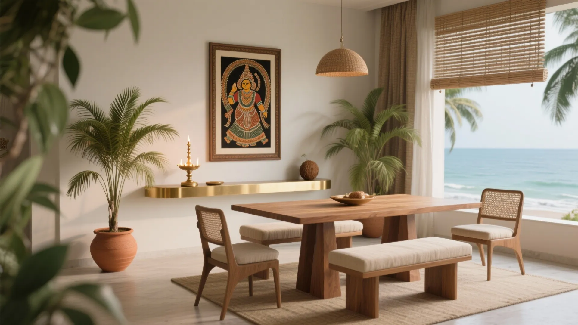 Tradition-Meets-Modern: Art, Ritual, and Flexible Layout