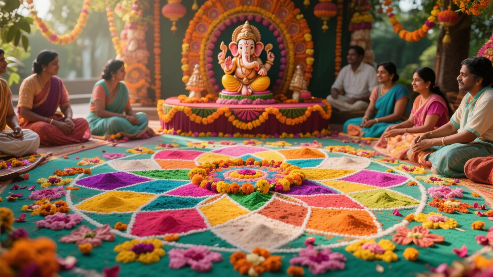 Traditional Rangoli Revival
