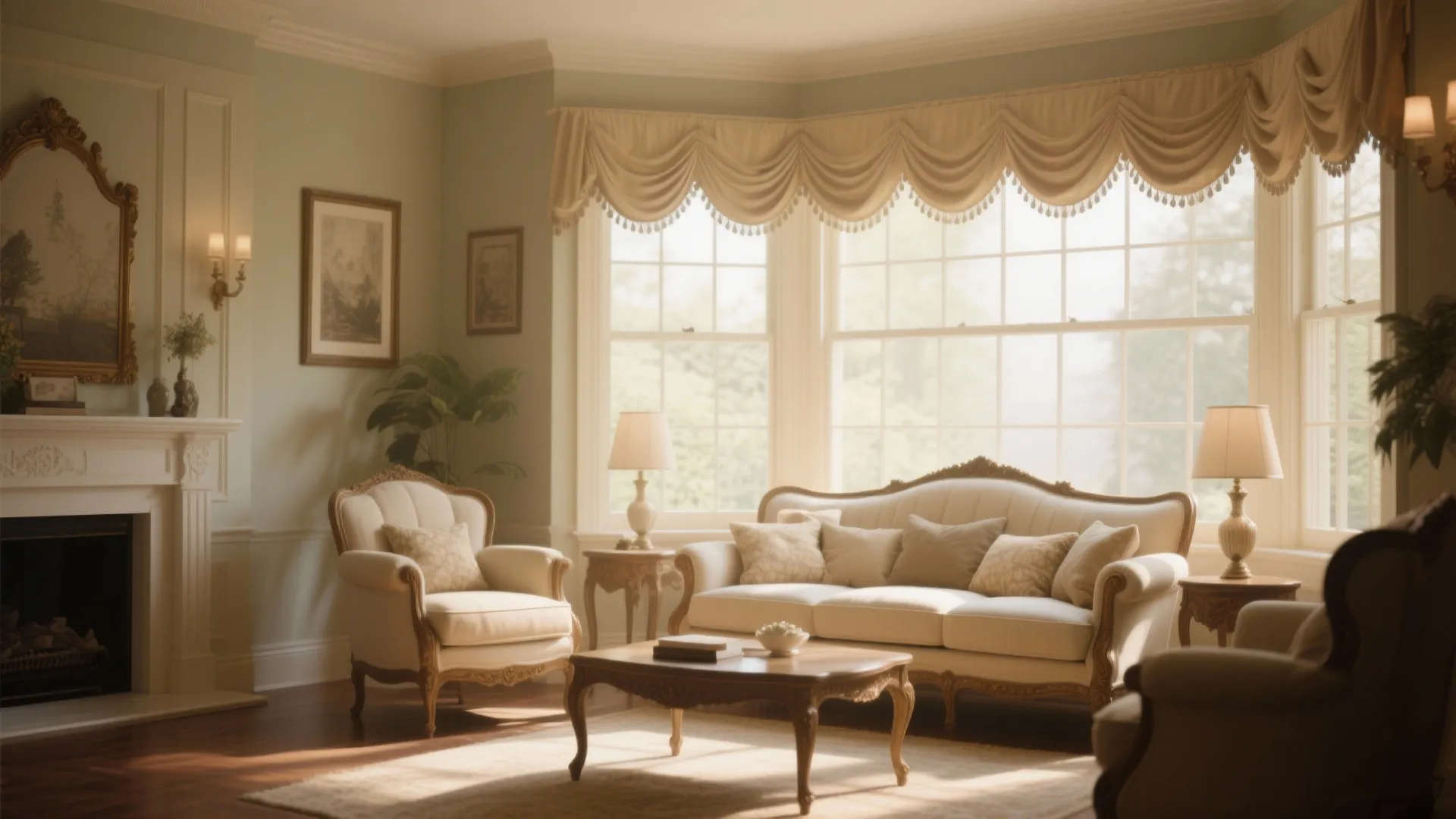9. Shaped Valances for a Traditional Touch