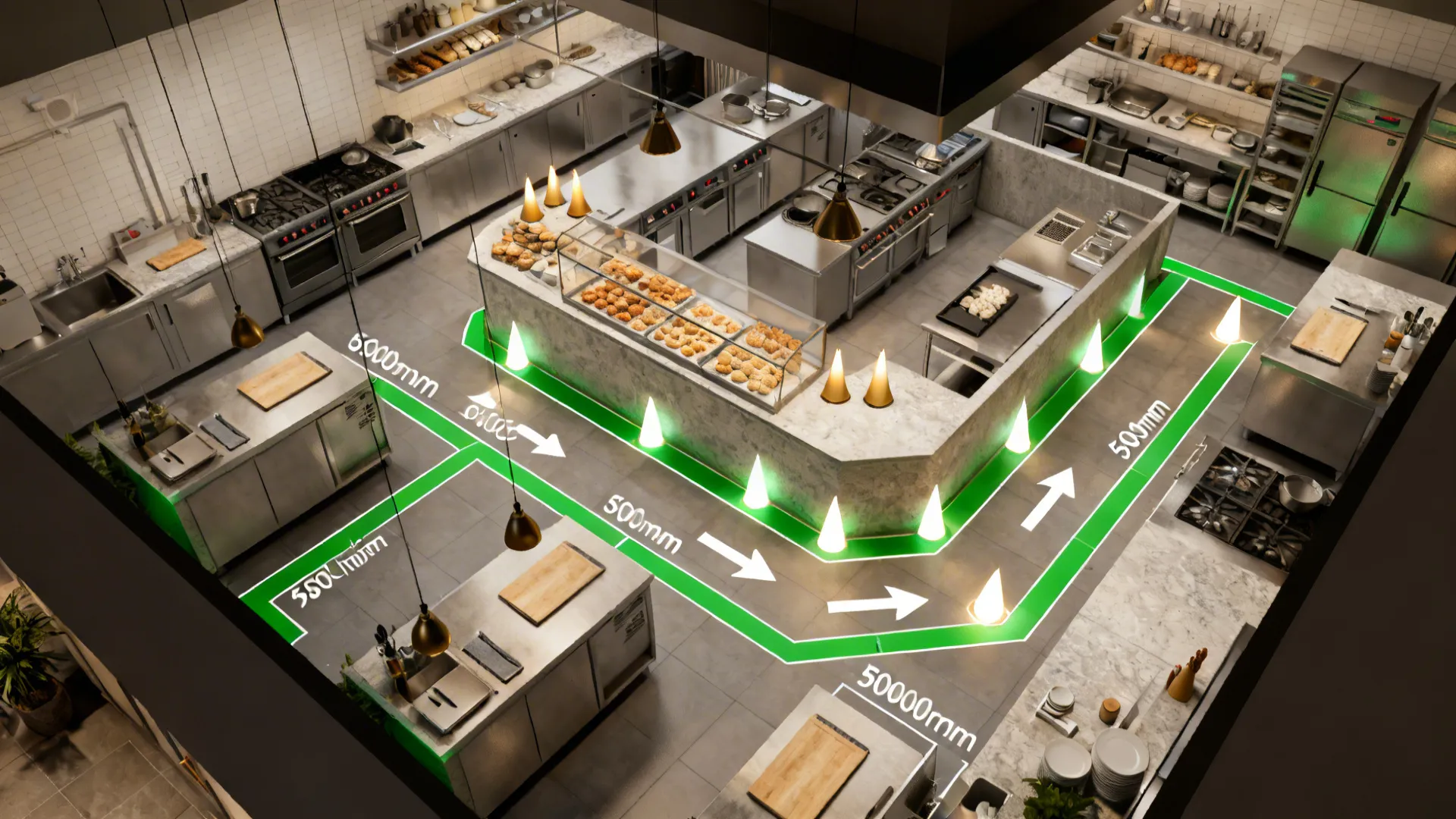 Ergonomics and line-of-sight for tight teams