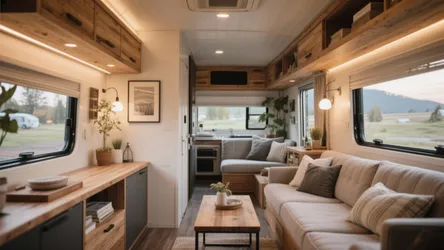 10 Small Living Room Ideas for a 7x16 Trailer Box