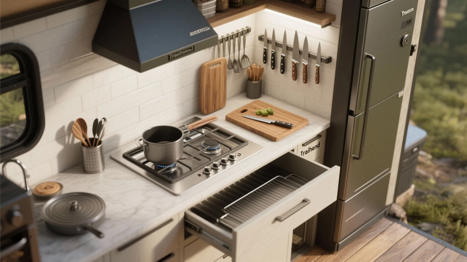 3. Trailhead Compact Cooking Zone