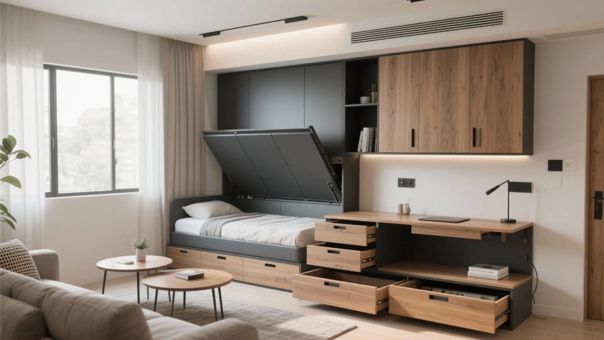 Transforming Furniture and Hidden Storage