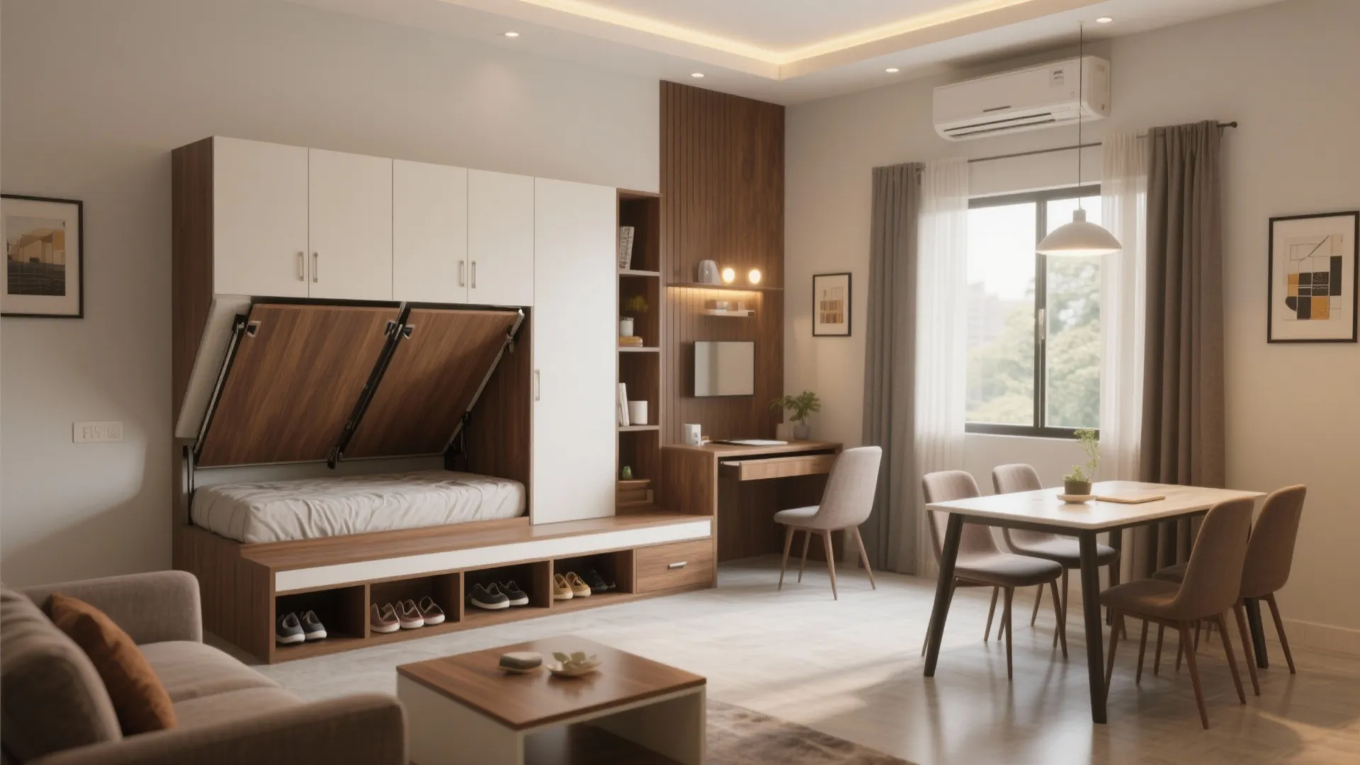 Transforming Furniture That Does Double Duty