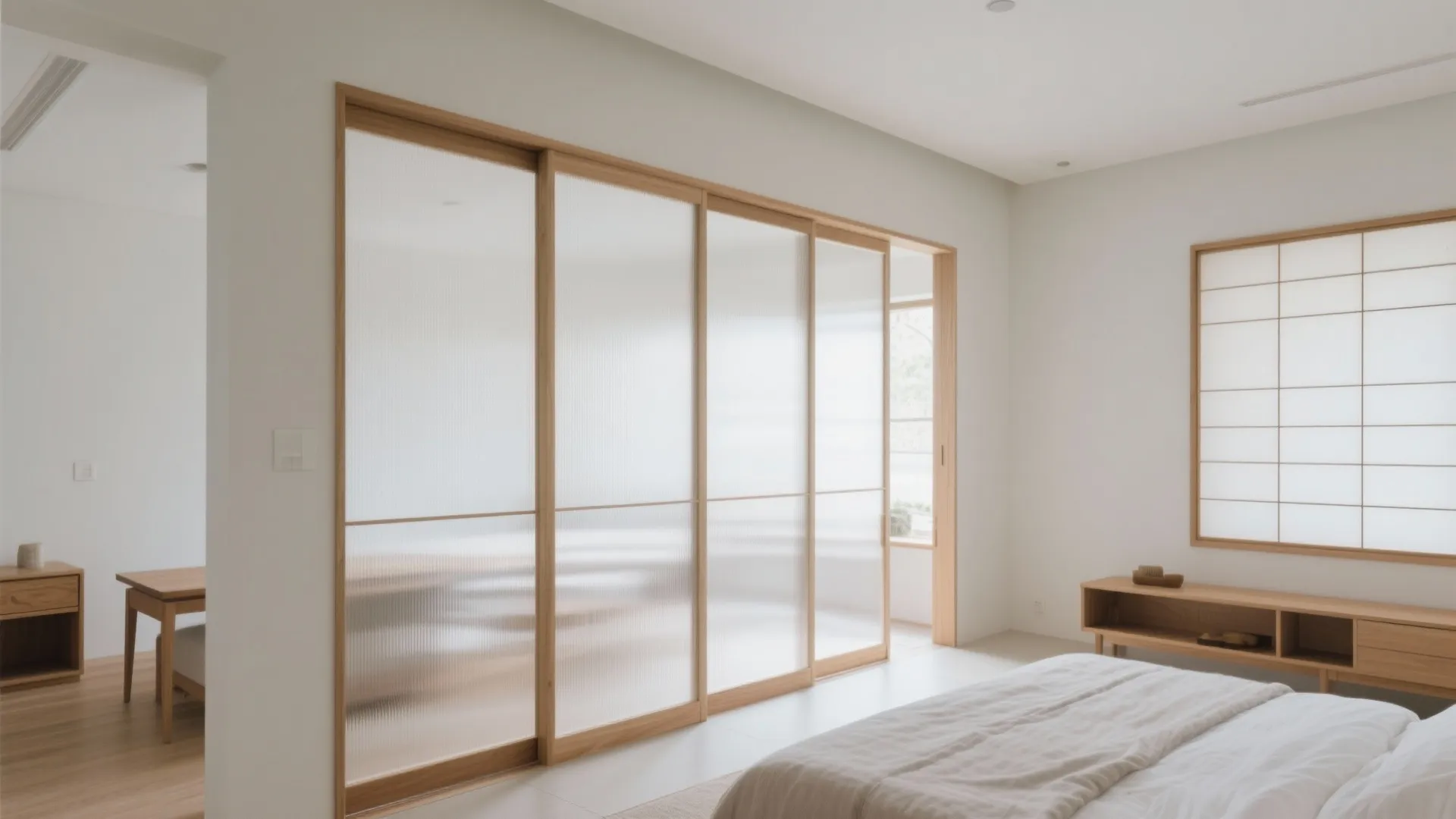 DKと個室の仕切りは“半透明×高さ2/3”で動線规划を両立