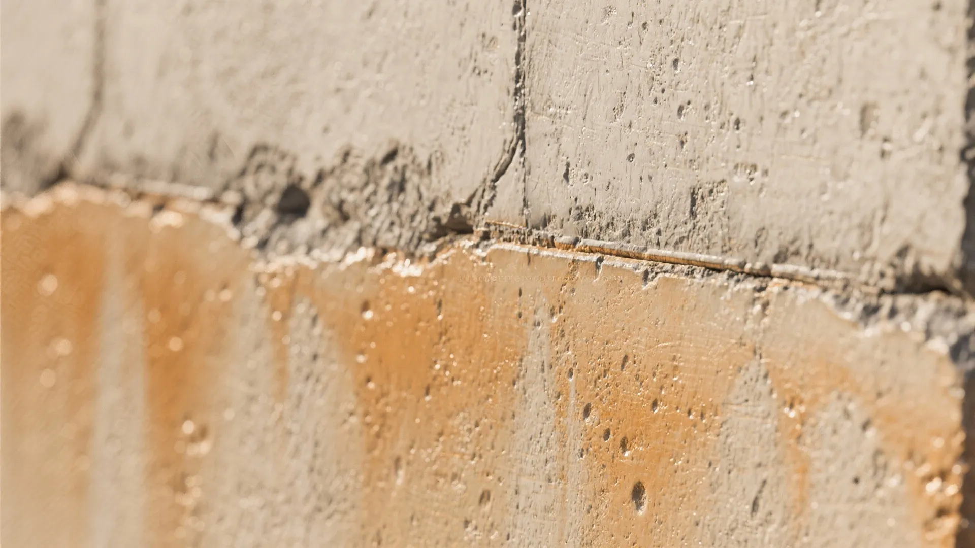 3. Translucent color wash to keep texture