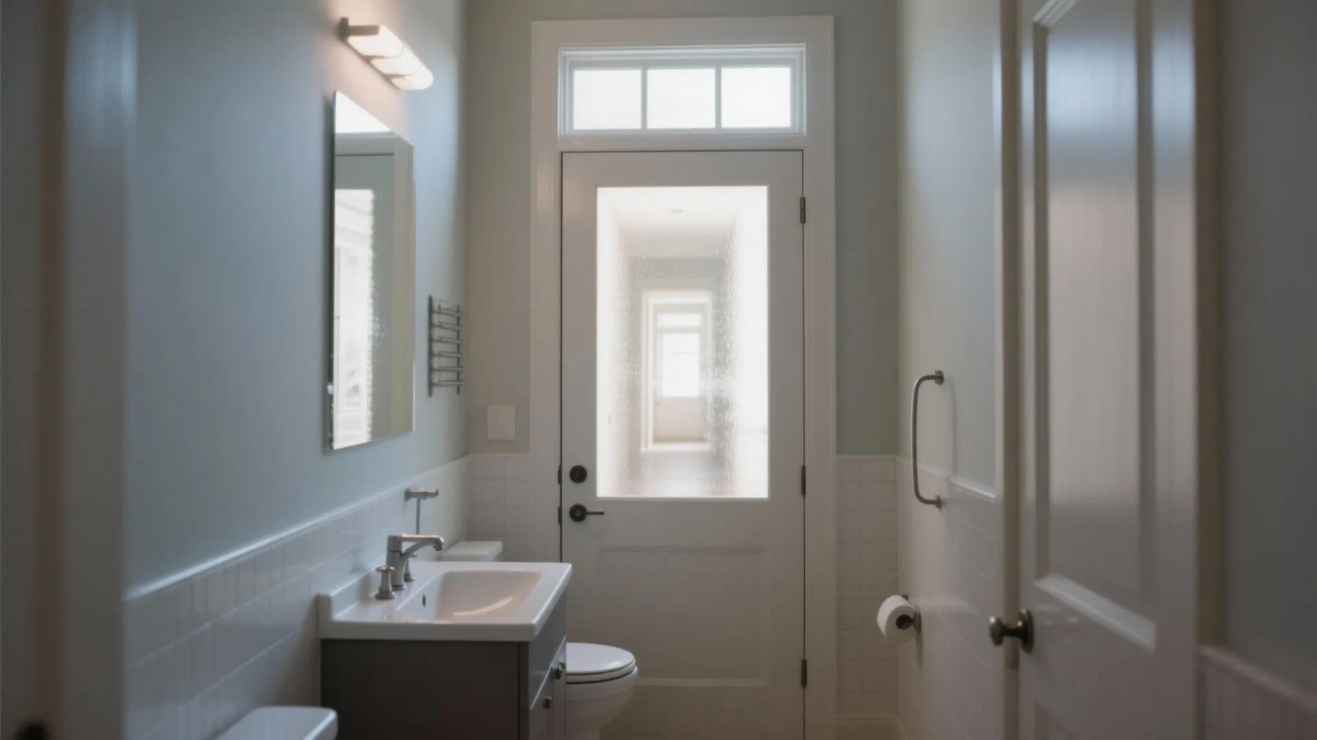 Transom Windows Over Doors to Borrow Light