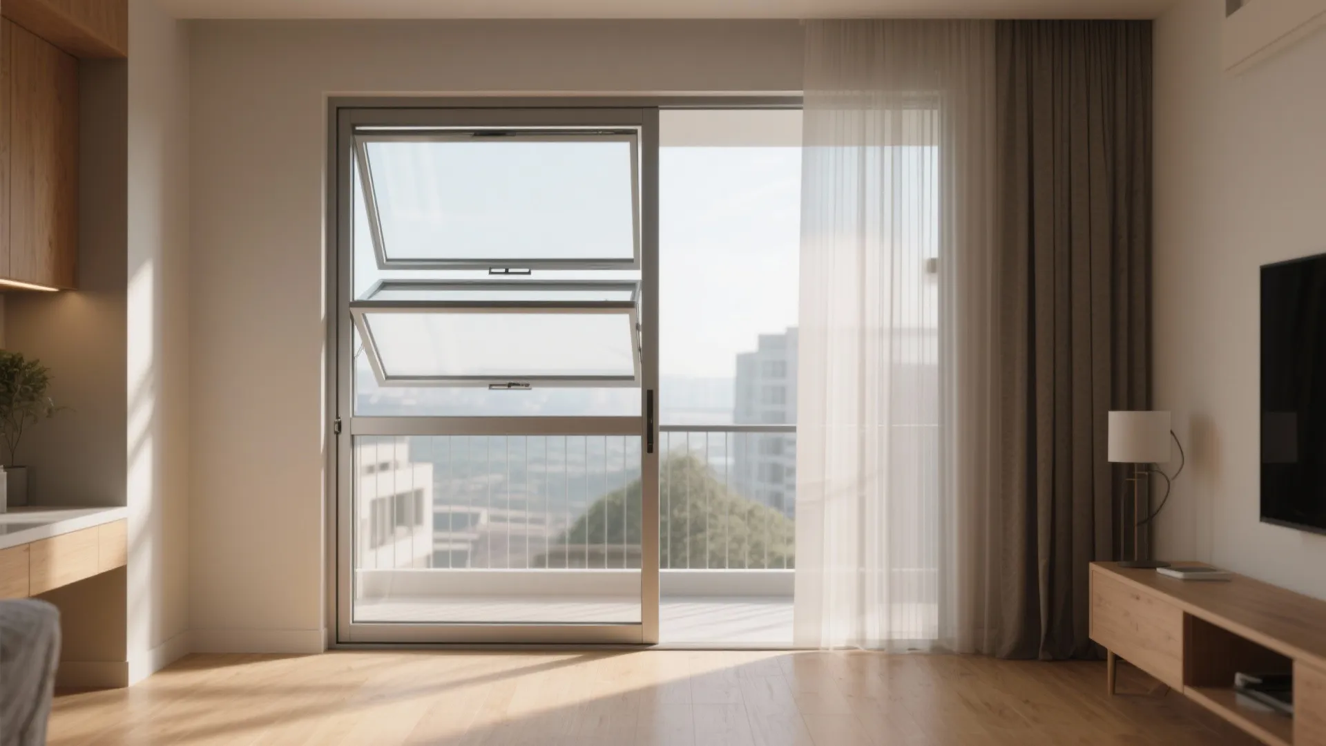 Transoms and sidelites for balanced daylight and ventilation