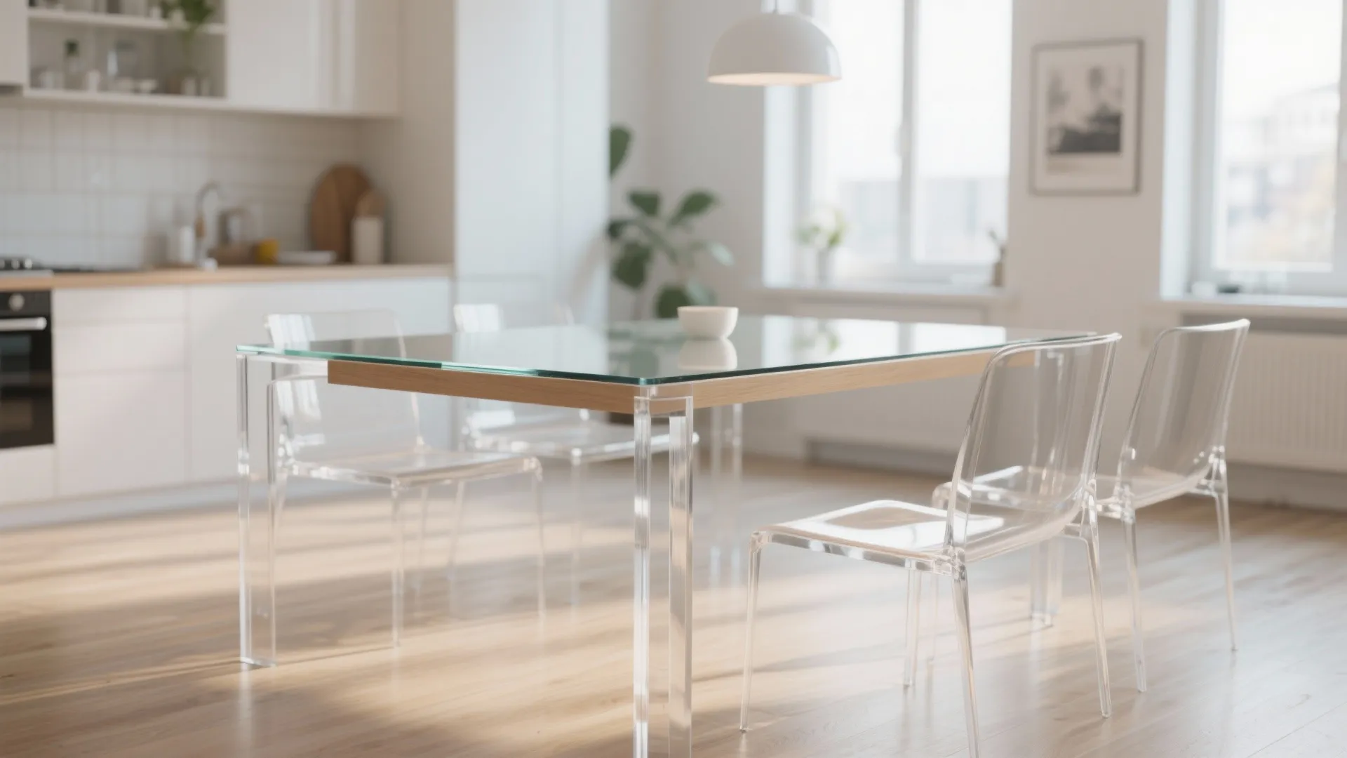 10. Transparent Acrylic Support