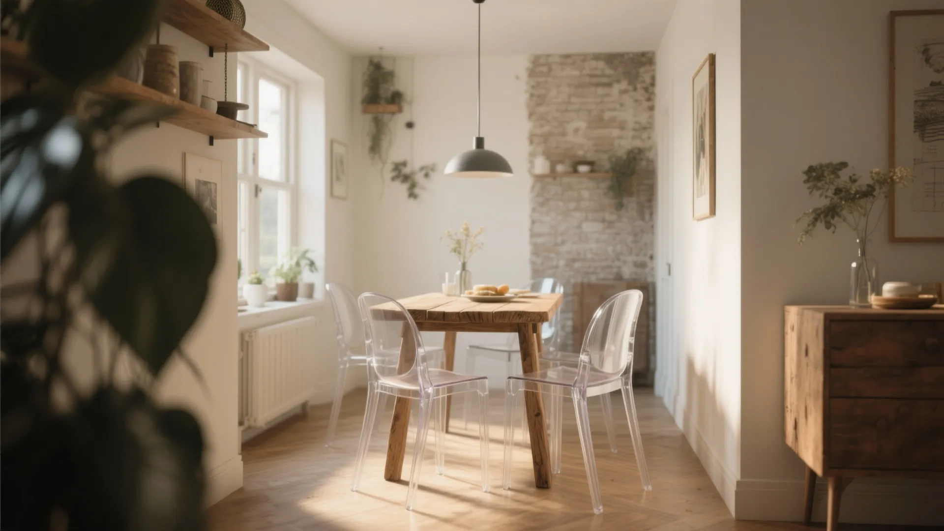 5. Transparent Furniture