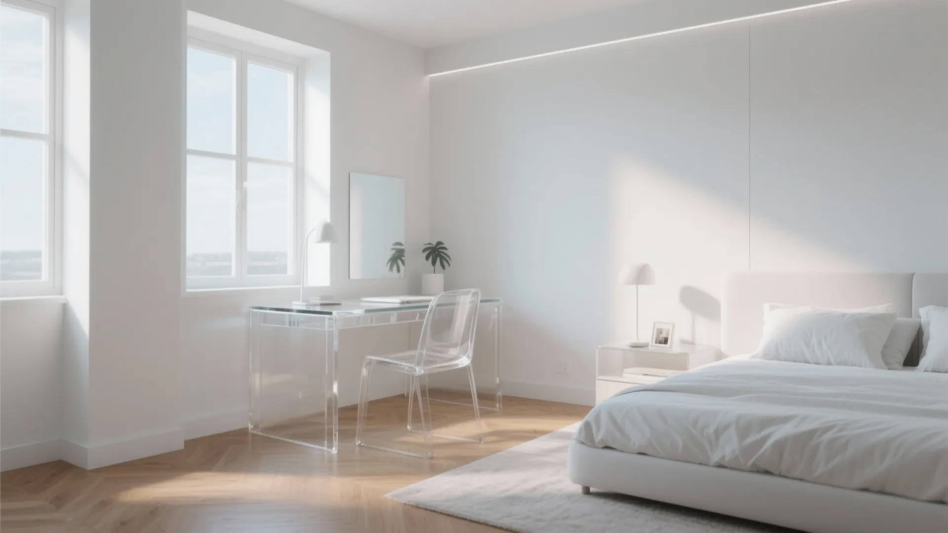 5. Transparent Furniture Tricks