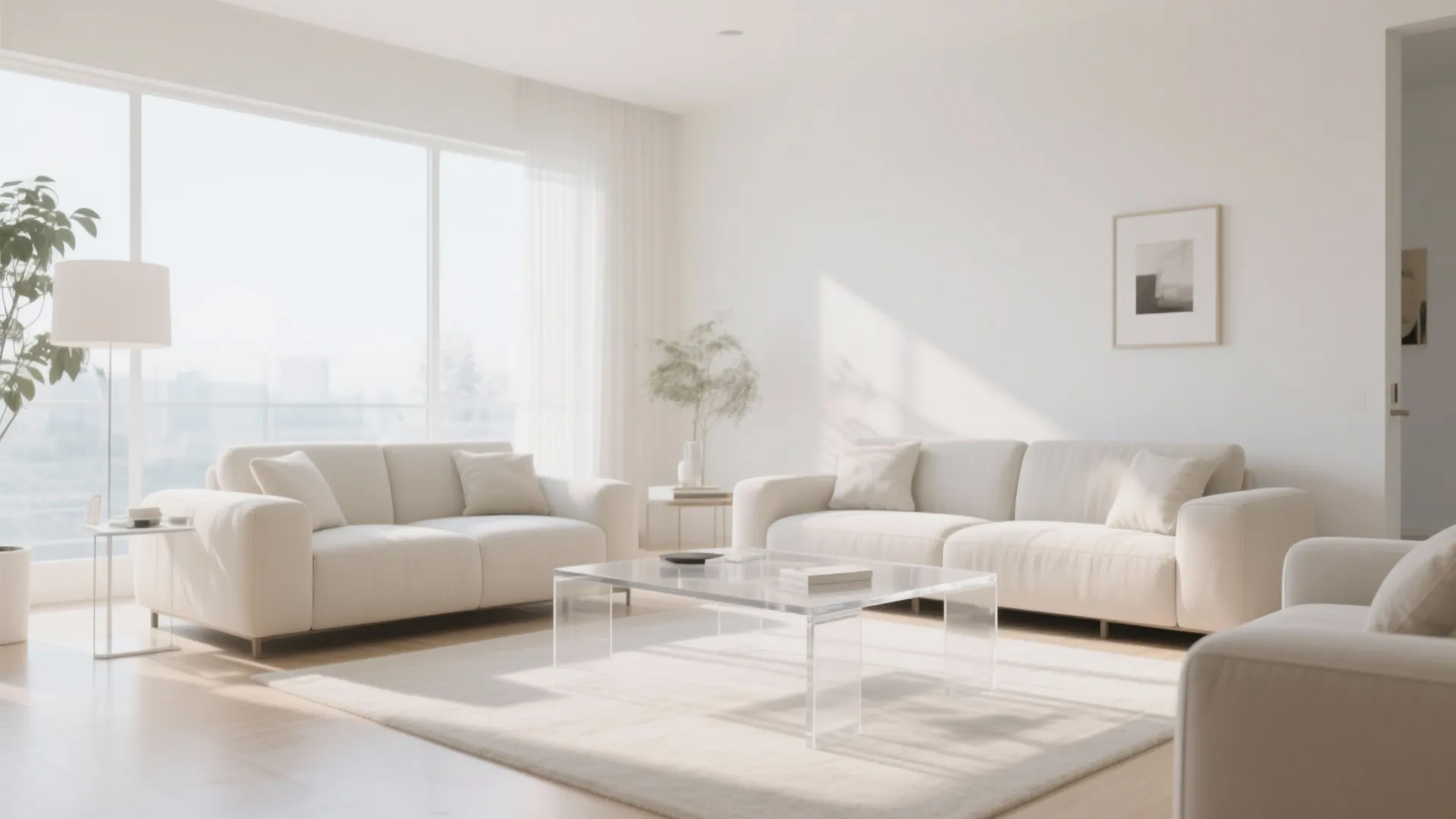 10. Transparent & Lightweight Furniture Pieces