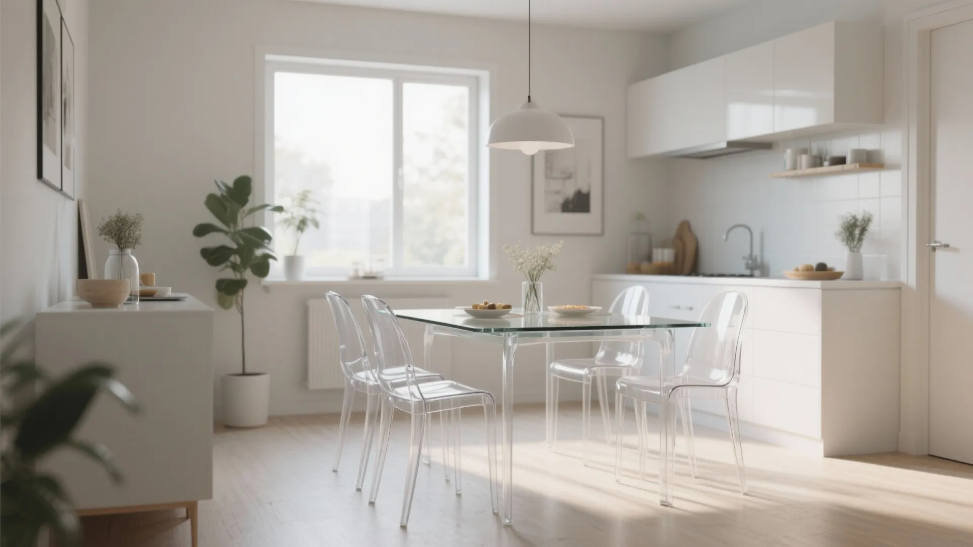 7. Transparent Furniture